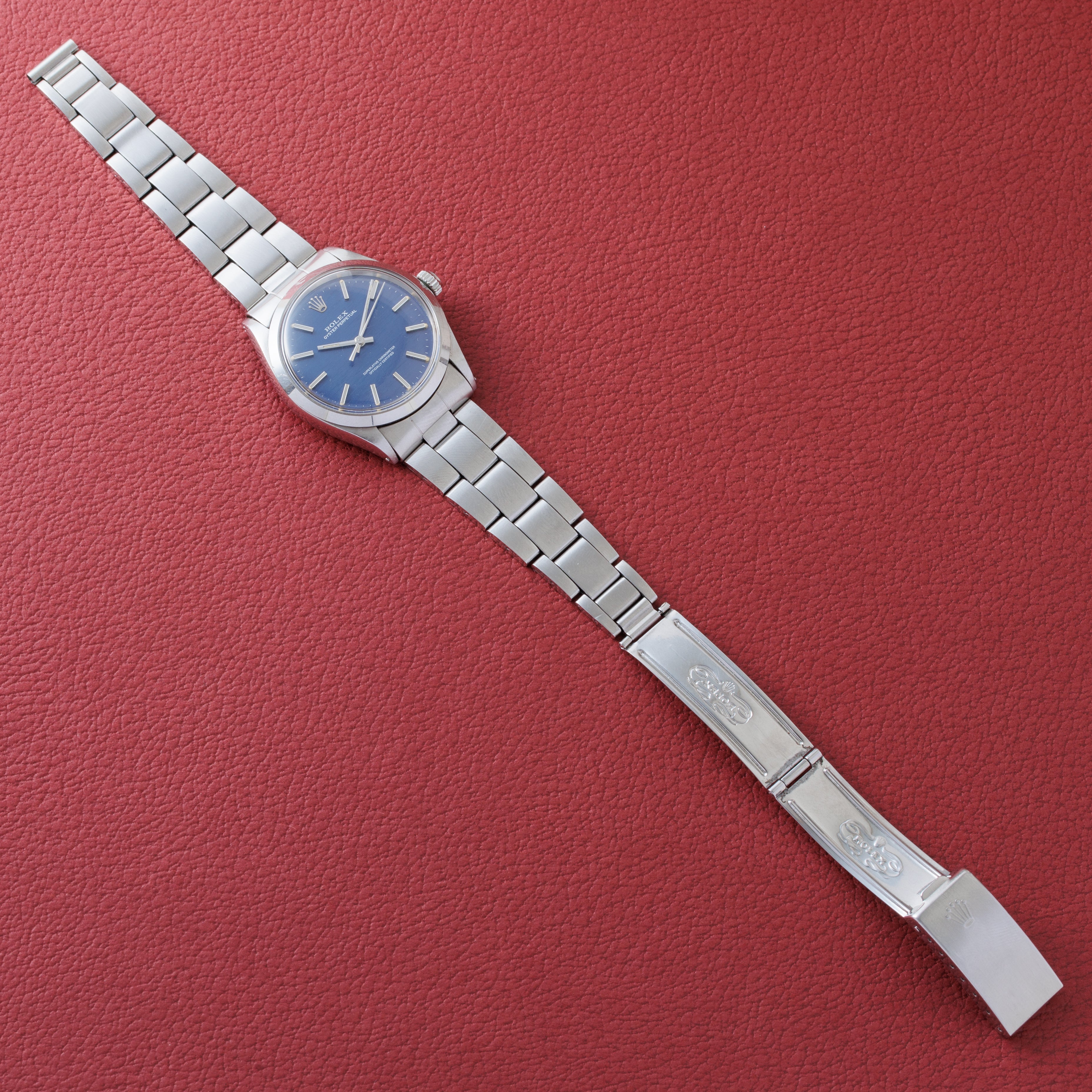 ロレックス オイスターパーペチュアル 1969年製 Ref.1002 ブルー
