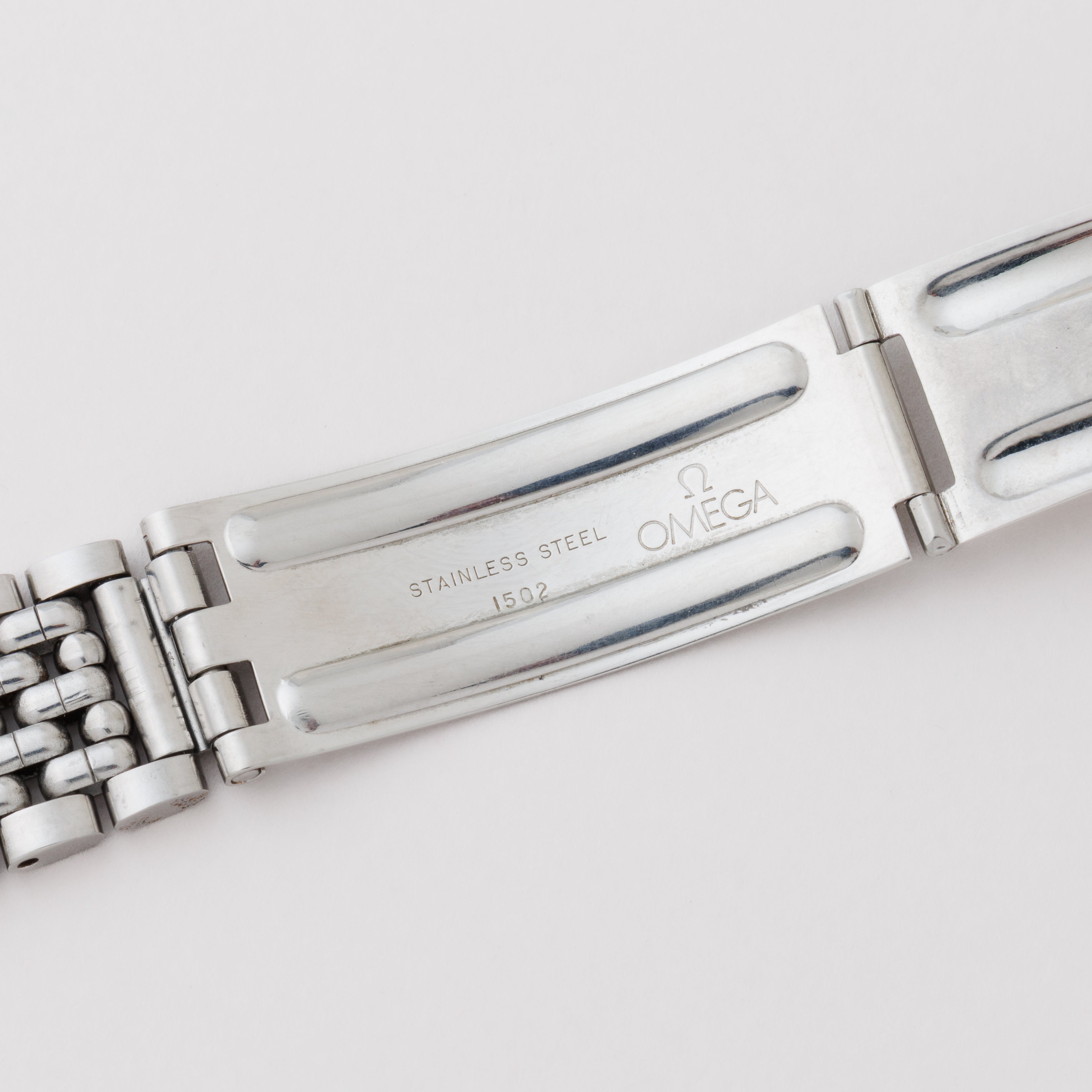オメガ シーマスター 1963年製 Ref.166010 シルバーダイヤル 純正ライスブレス