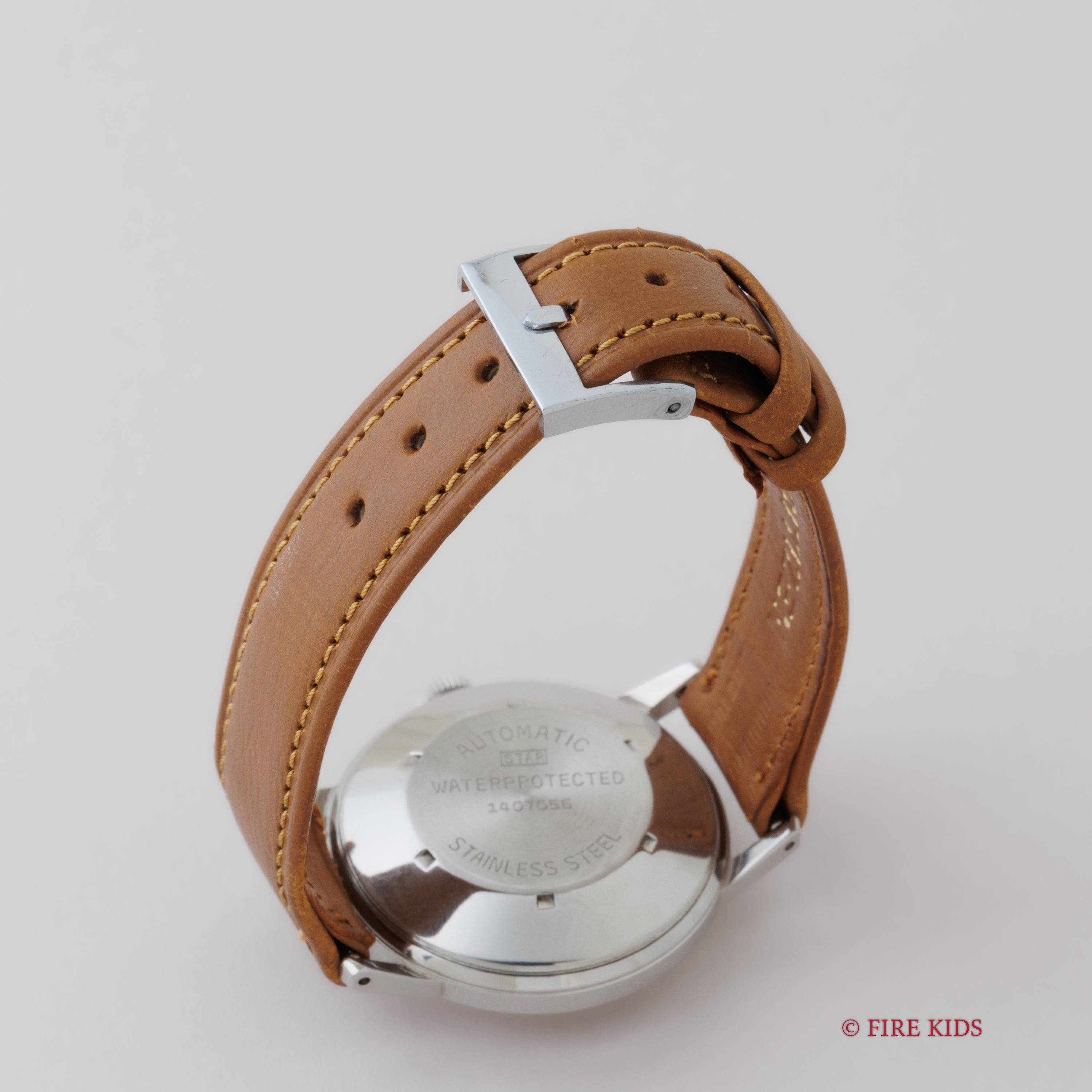 シチズン オート 1958年製 未使用品 箱、タグ付き 自動巻き オリジナル革ベルト、尾錠付き