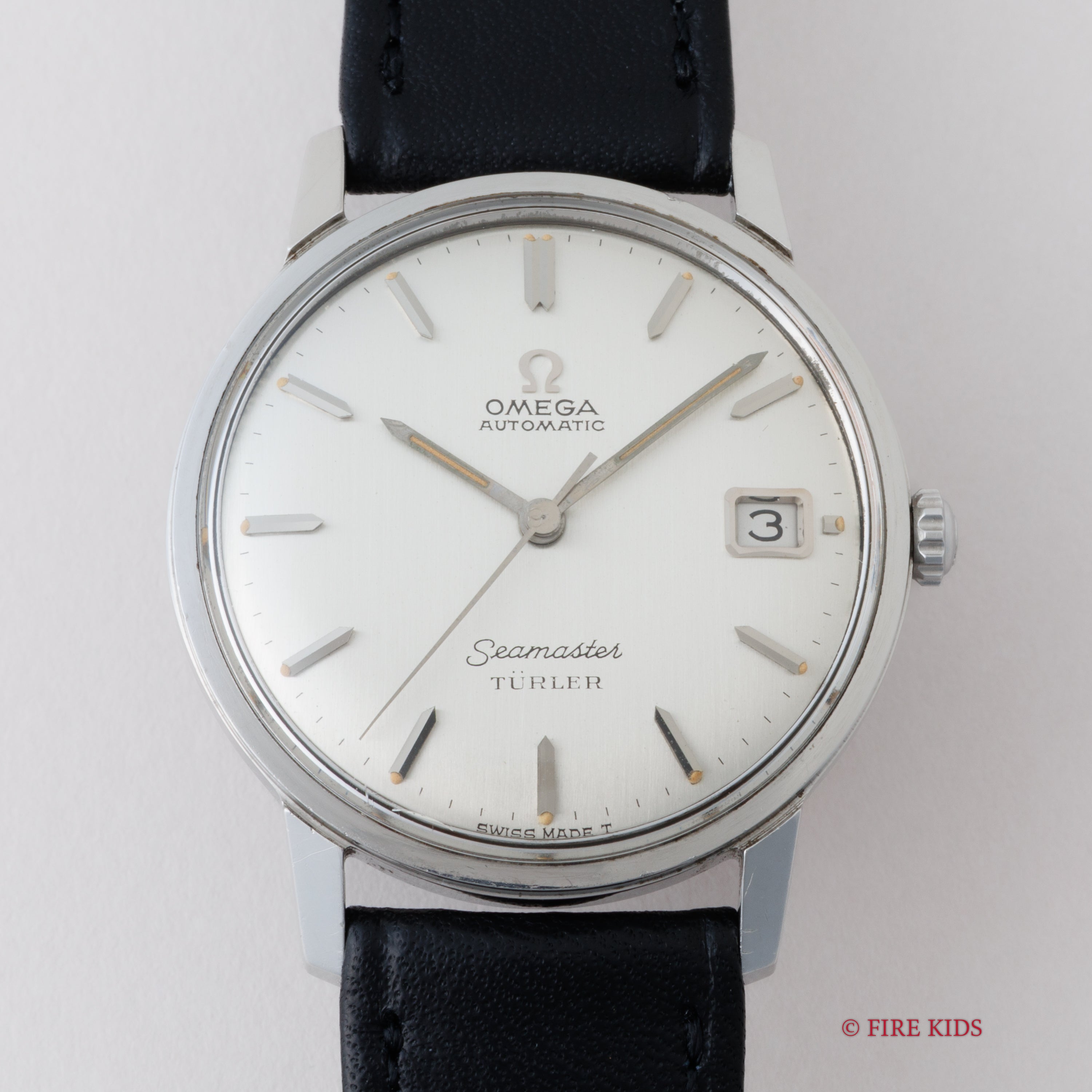 オメガ シーマスター 1965年製 Ref.166.002 オートマチックモデル チューラーダブルネーム 箱、ギャラ付き