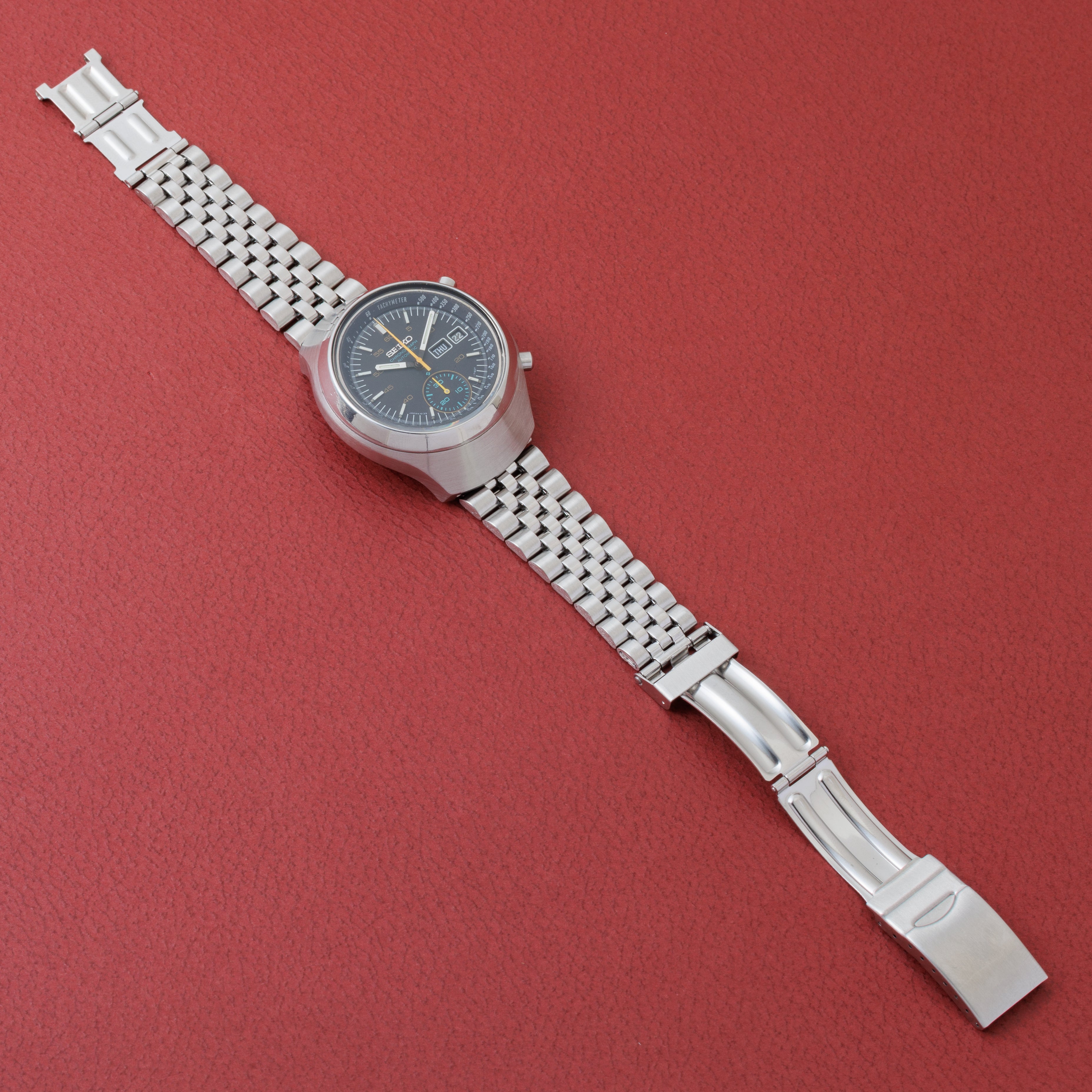 セイコー クロノグラフ 1969年製 フジツボ Ref.6139-7060 社外ブレス