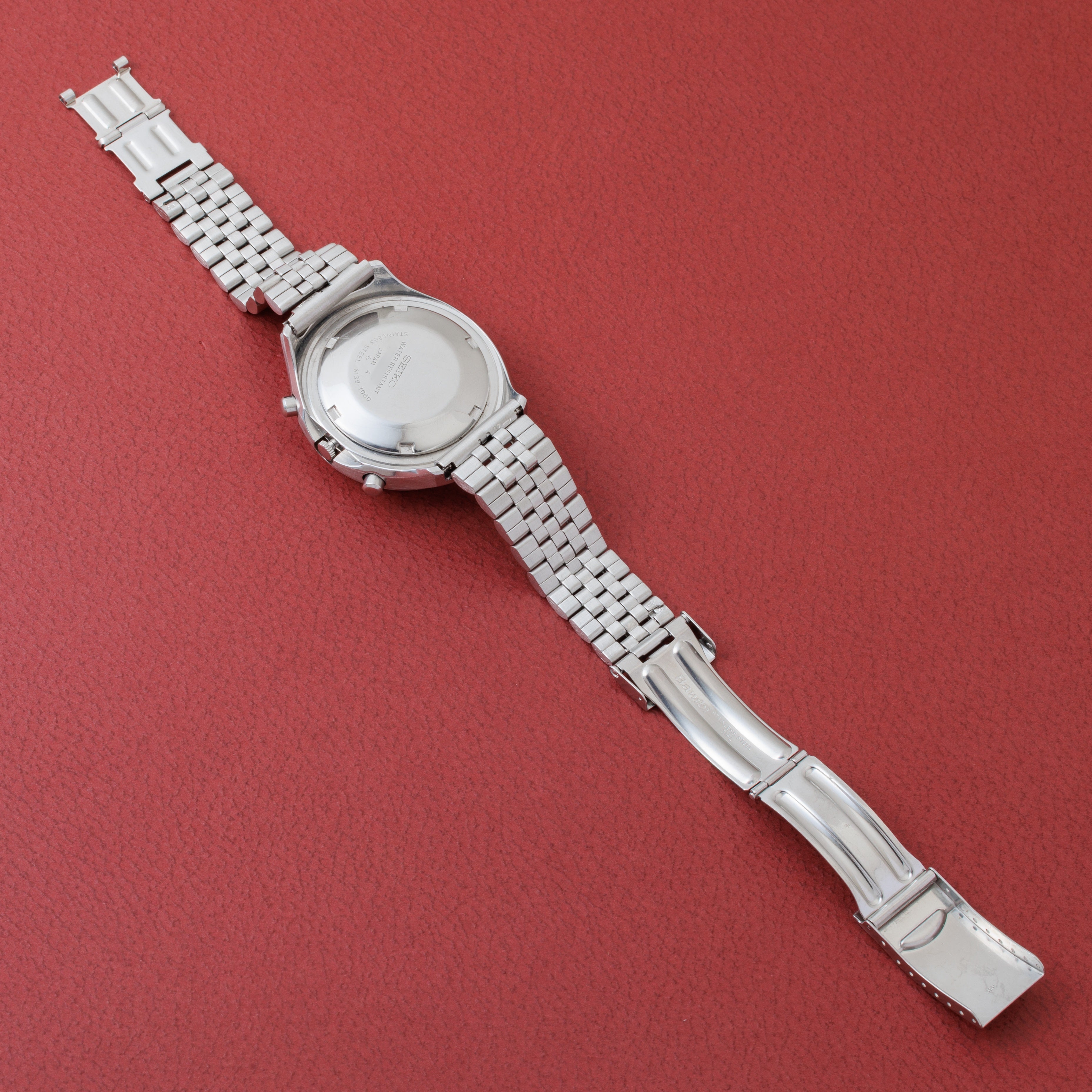 セイコー クロノグラフ 1969年製 フジツボ Ref.6139-7060 社外ブレス
