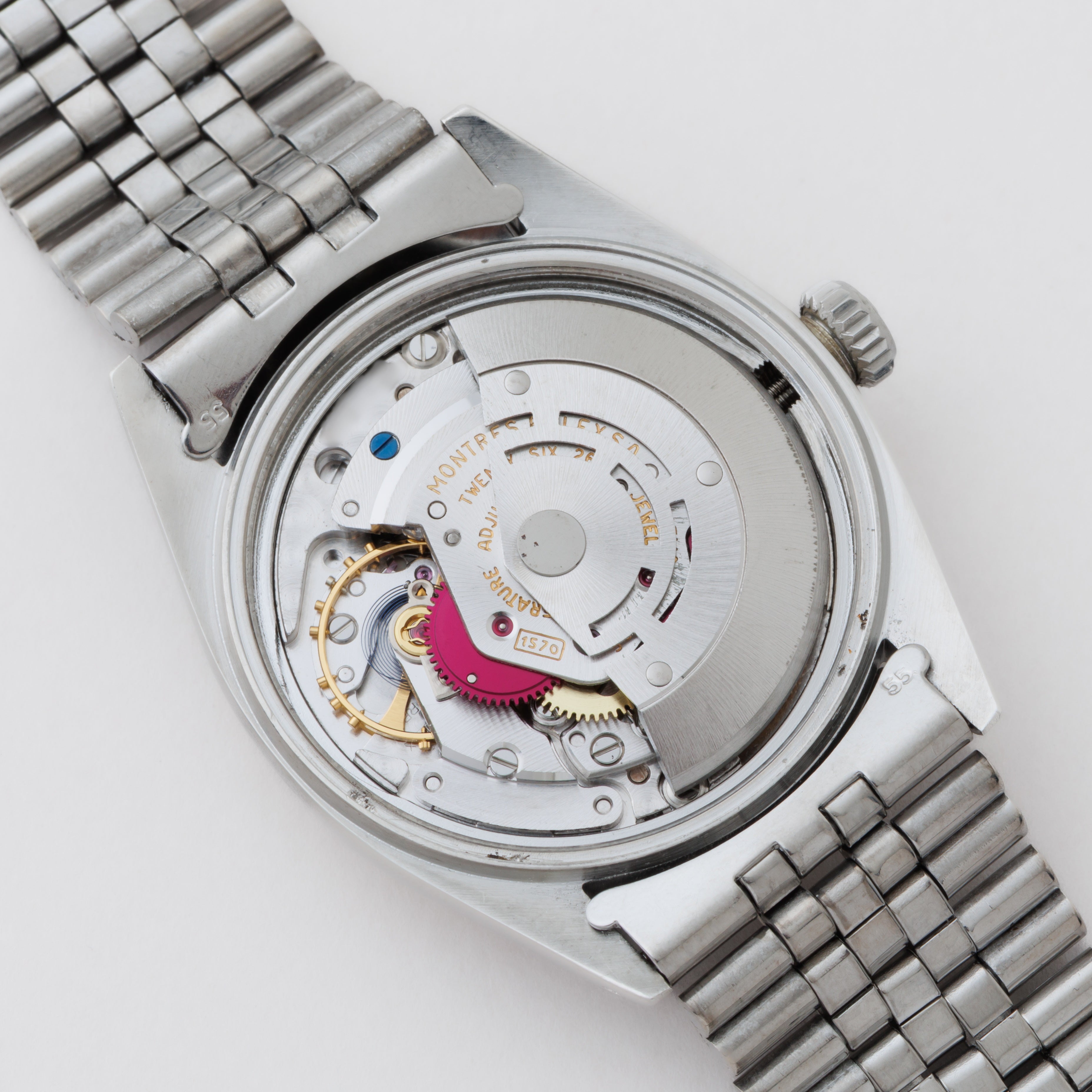 ロレックス デイトジャスト1971年製 Ref.1601 シルバーダイヤル 純正ジュビリーブレス