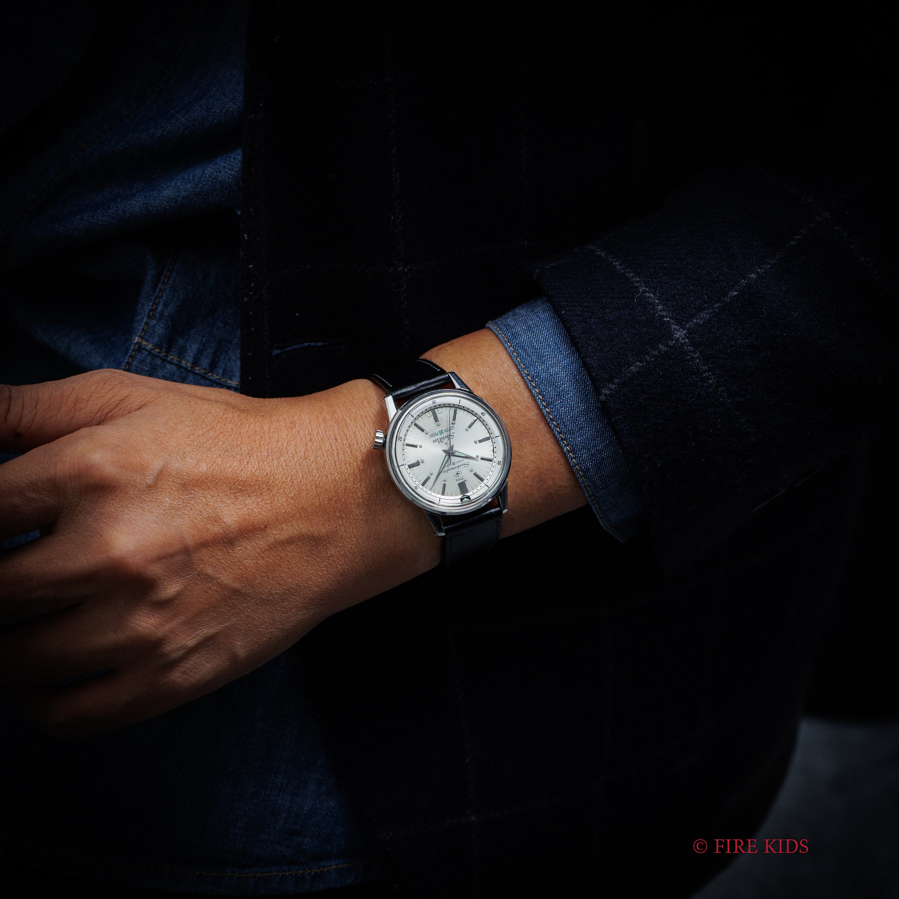 セイコー 自動巻き 腕時計 スポーツマチック シルバーウェイブ セイコー スポーツマチック シルバーウェーブ 1964年製 Ref.69799 回転