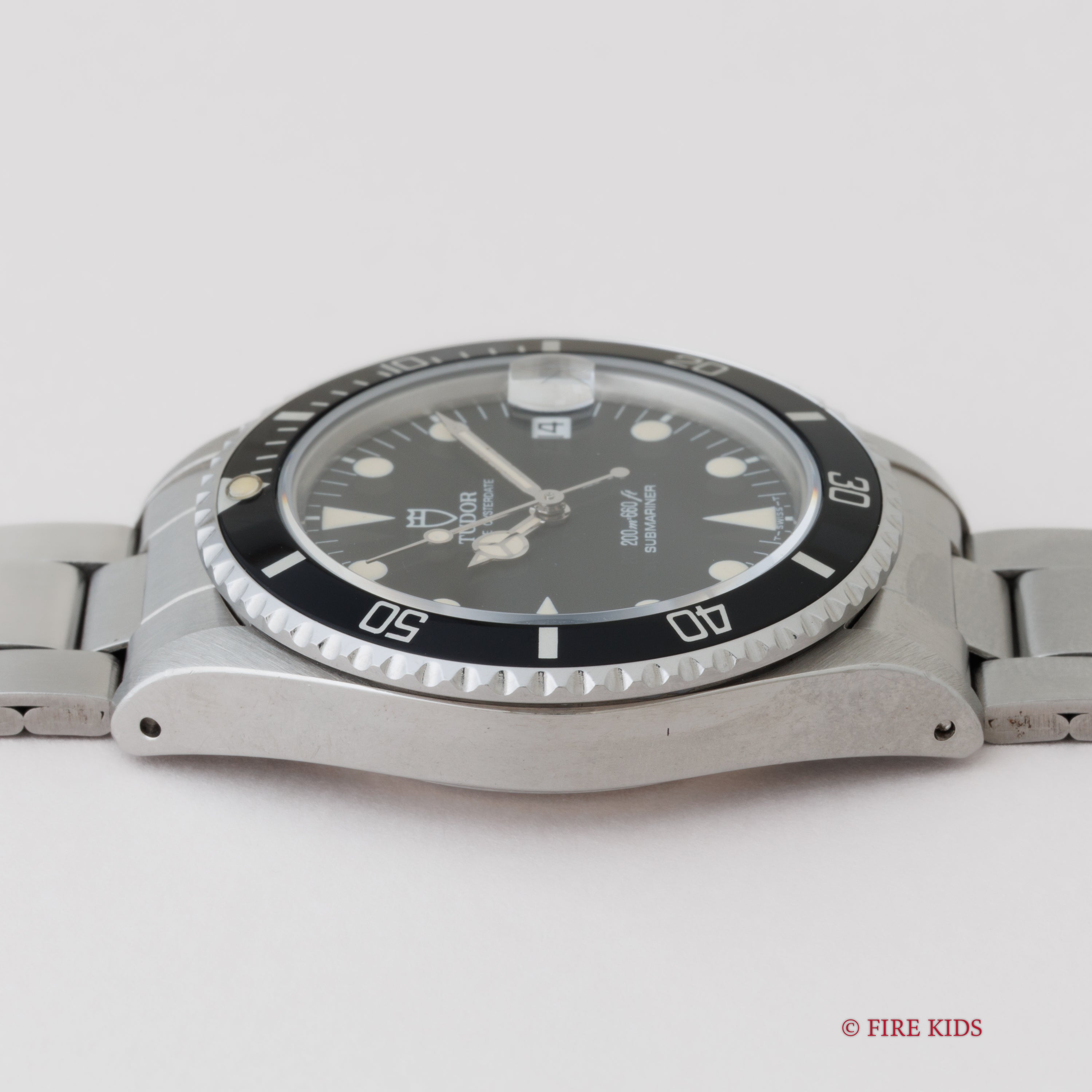 チューダー サブマリーナー ミッドサブ 1995年製 Ref.75190 ブラックダイヤル ギャラ付