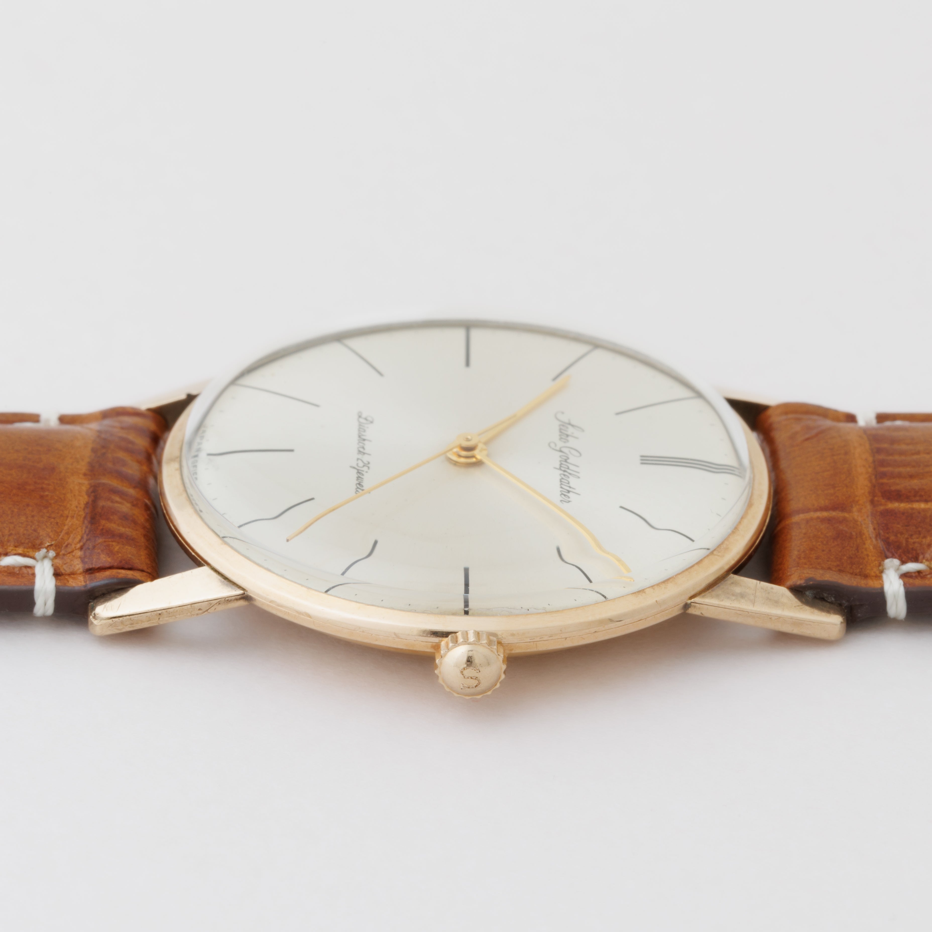 セイコー ゴールドフェザー 手巻き 1965年製 Ref.15008 14金金張りケース　