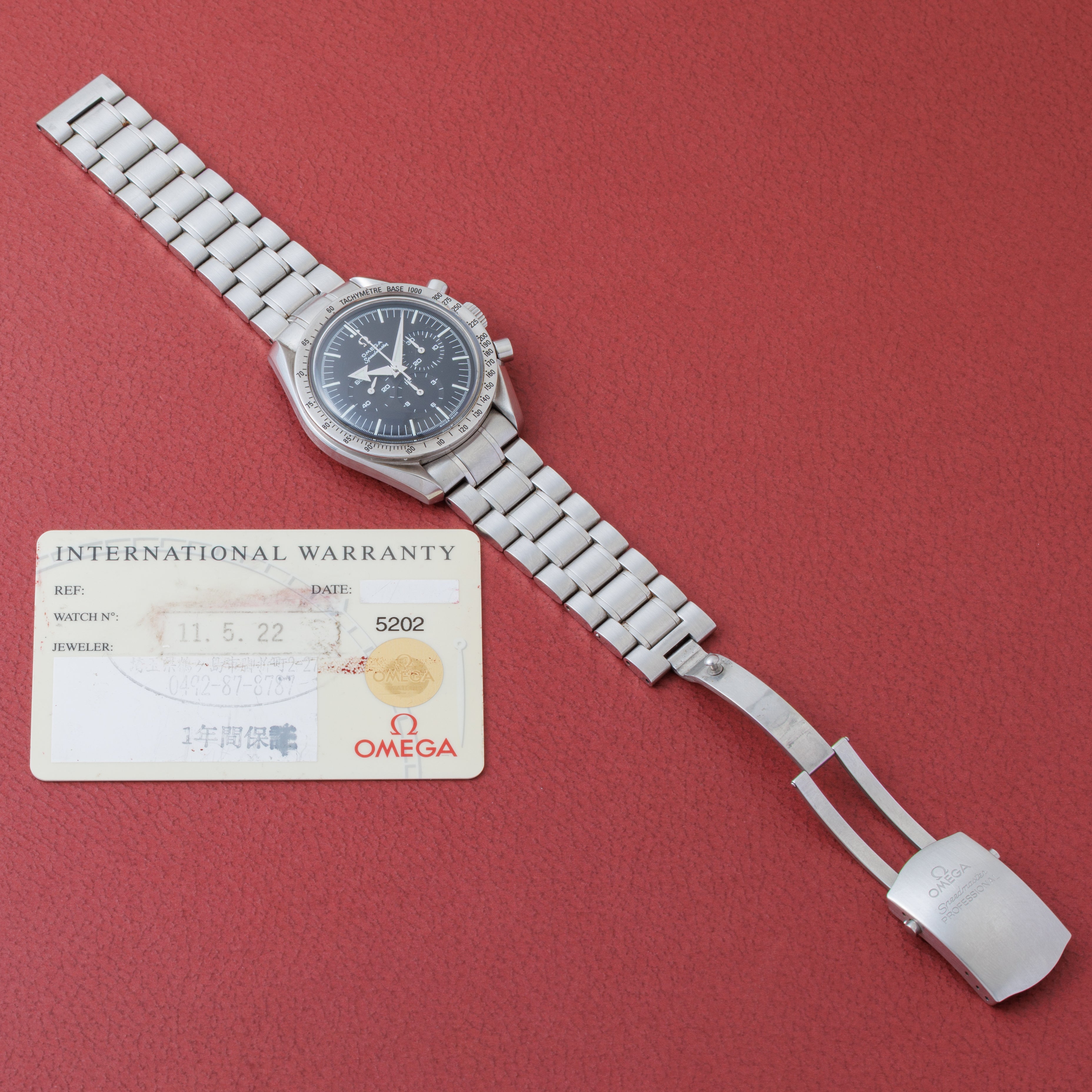 OMEGA Speedmaster Base1000 タキメーター ベゼル レプリカ
