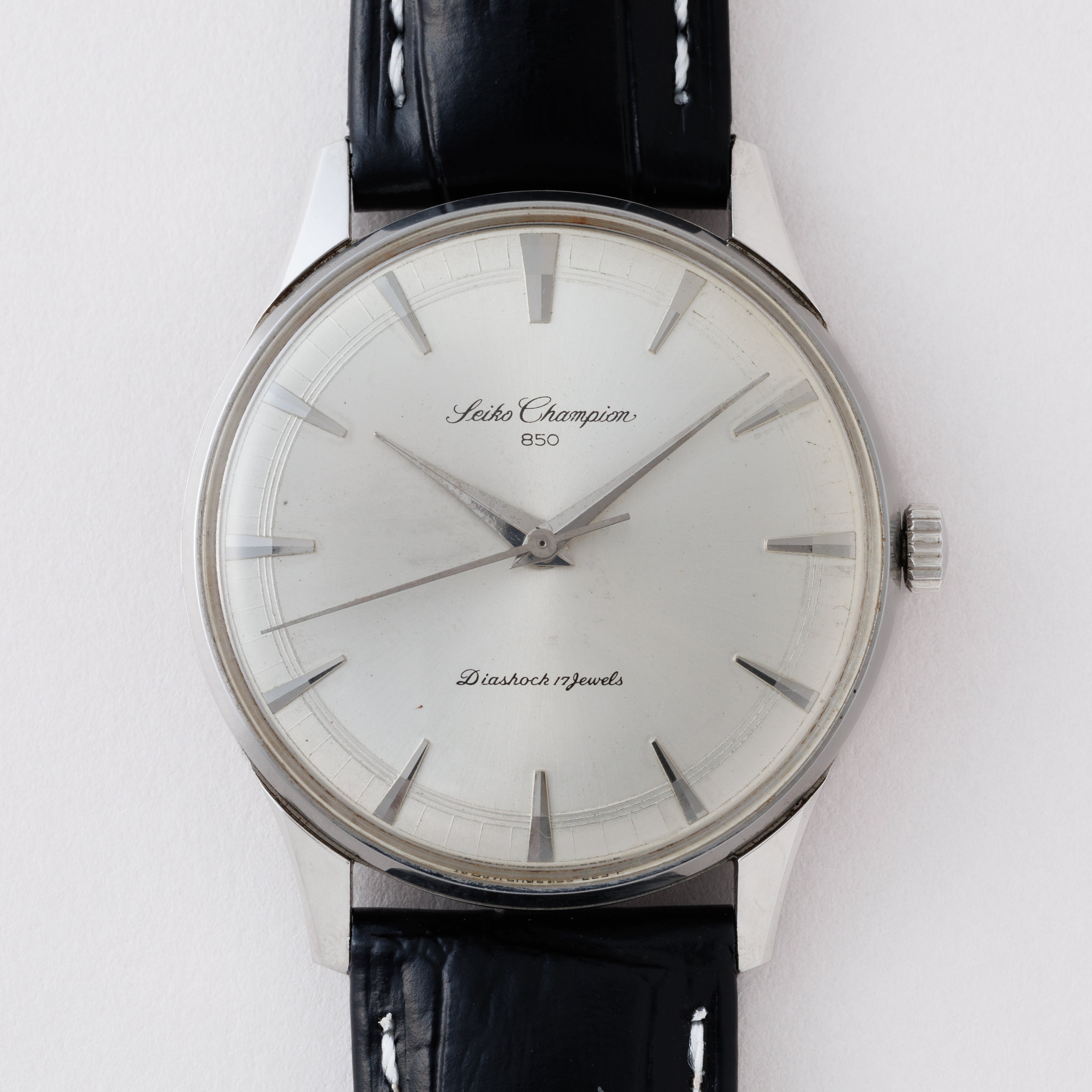 セイコー チャンピオン 850 1963年製 Ref.J15018 シルバーダイヤル