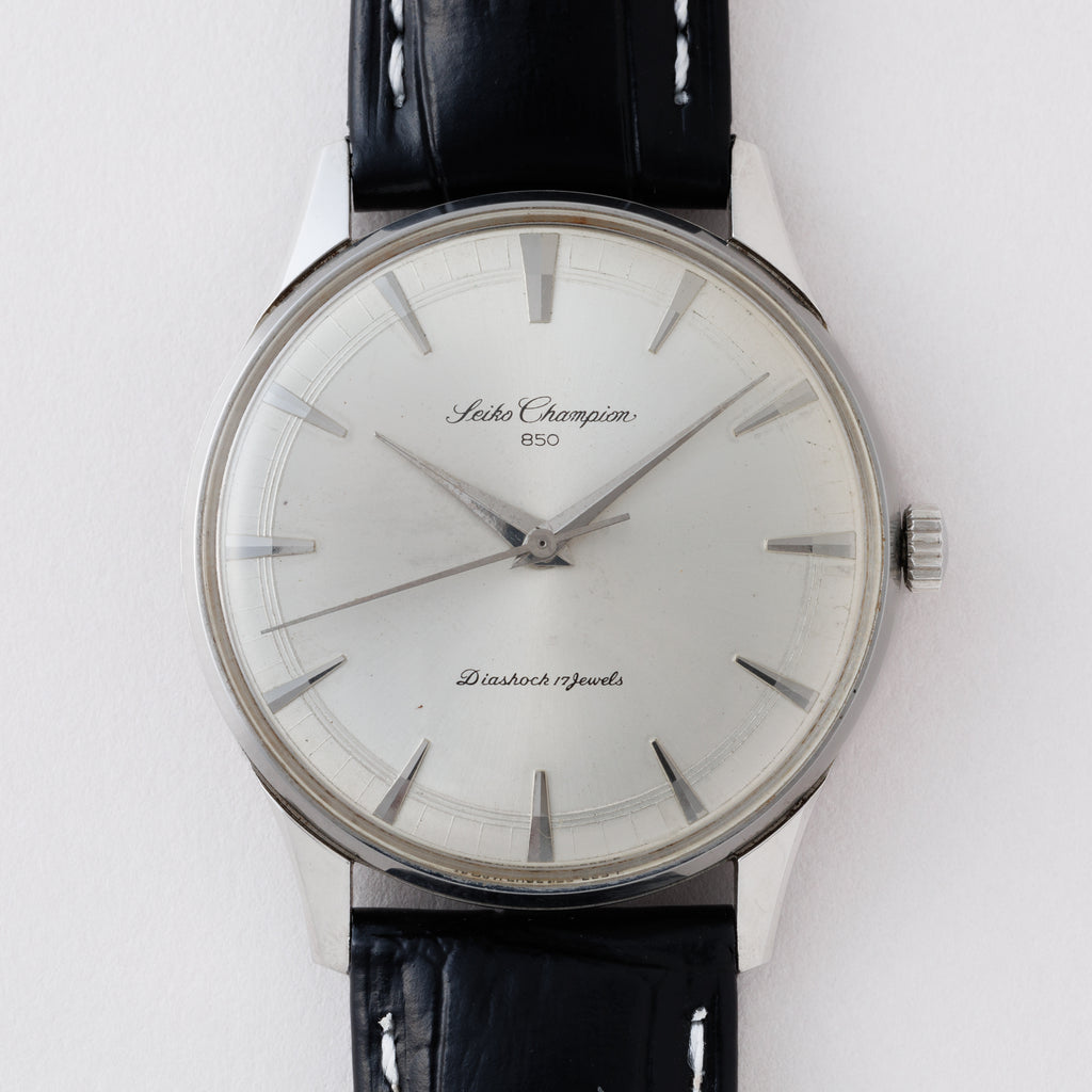 セイコー チャンピオン 850 1963年製 Ref.J15018 シルバーダイヤル