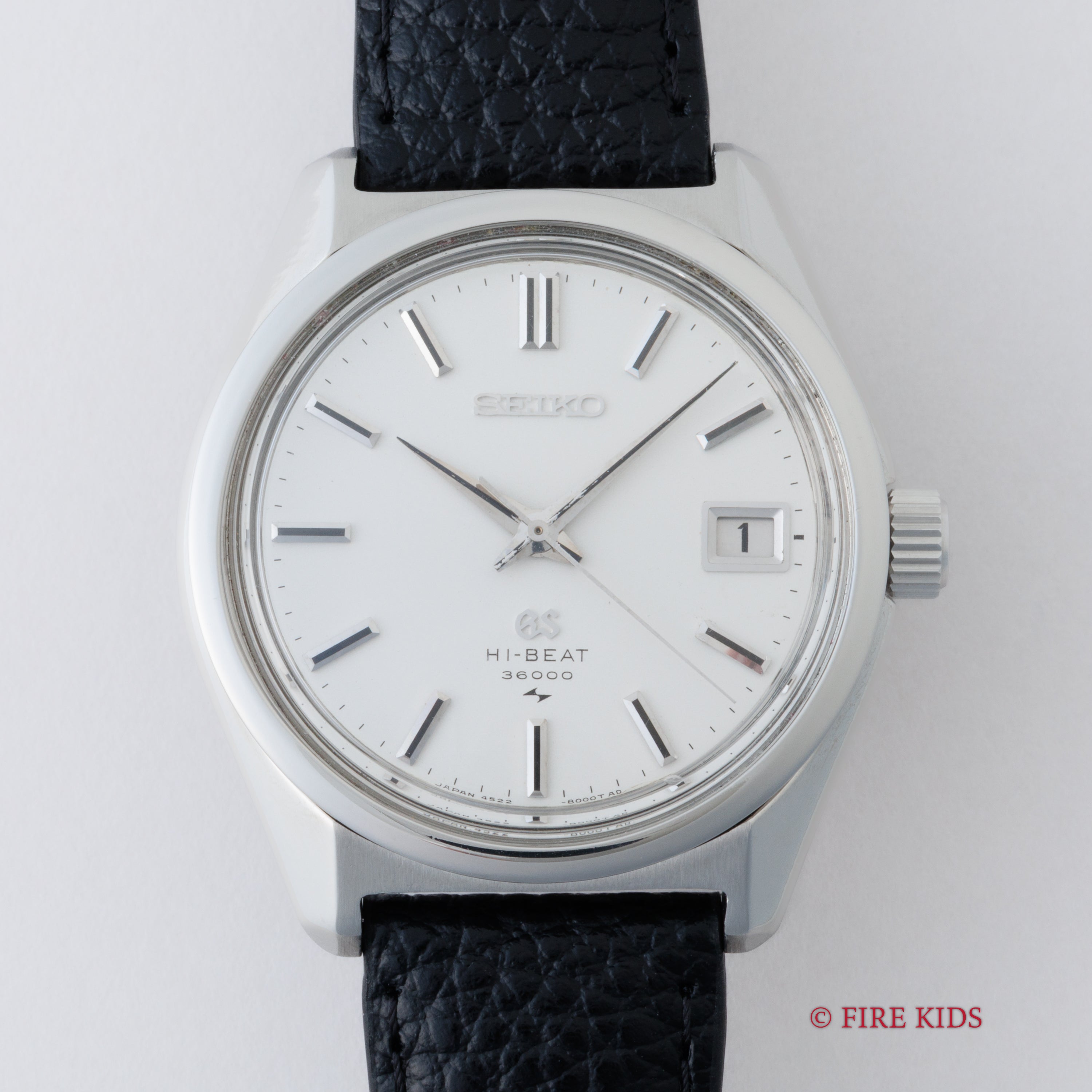 グランドセイコー ハイビート 1968年製 10振動 手巻 45GS Ref.4522-8000 霧箱 GS尾錠付き