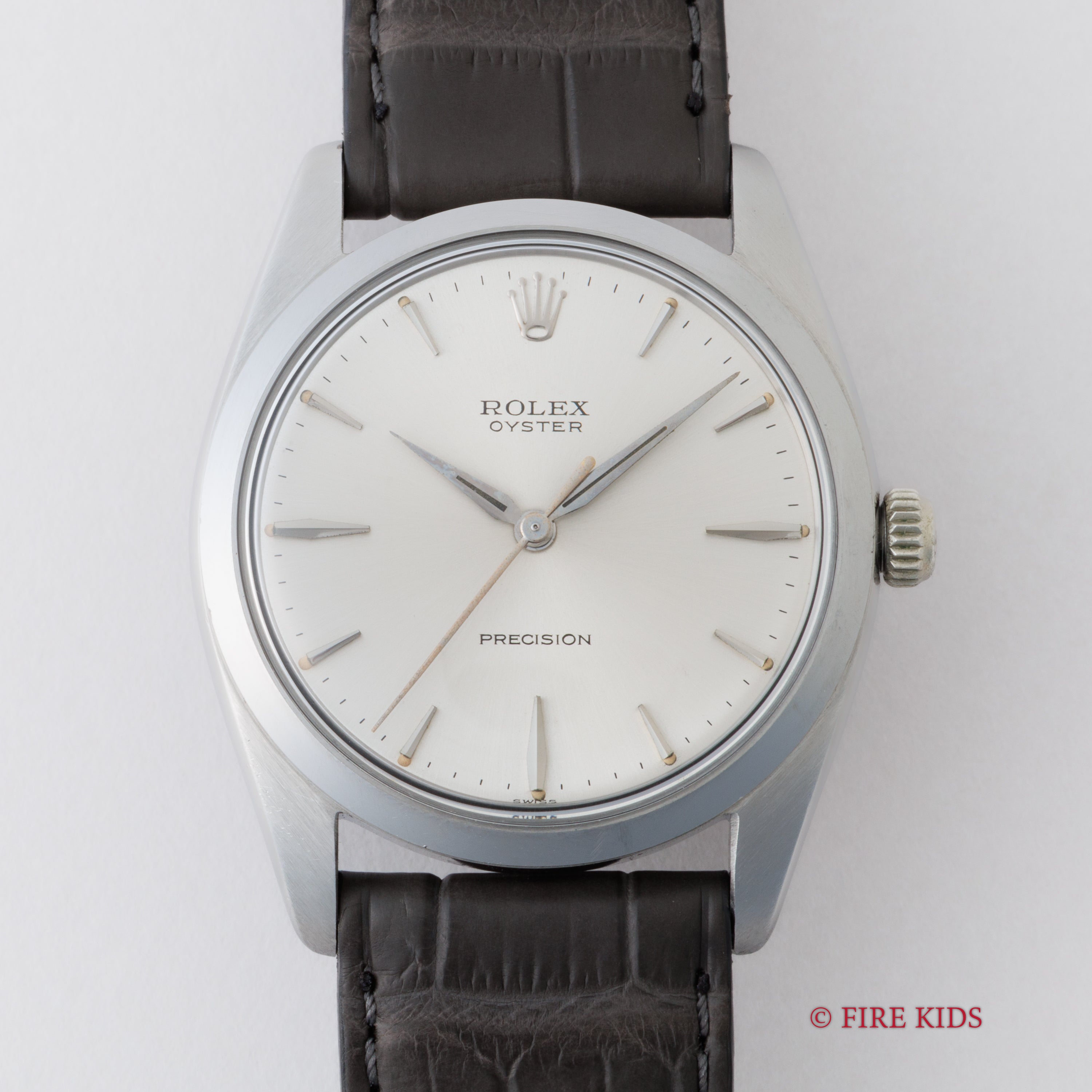 ロレックス オイスター 36mmビッグケース 1964年製 Ref.6424 アルファハンド