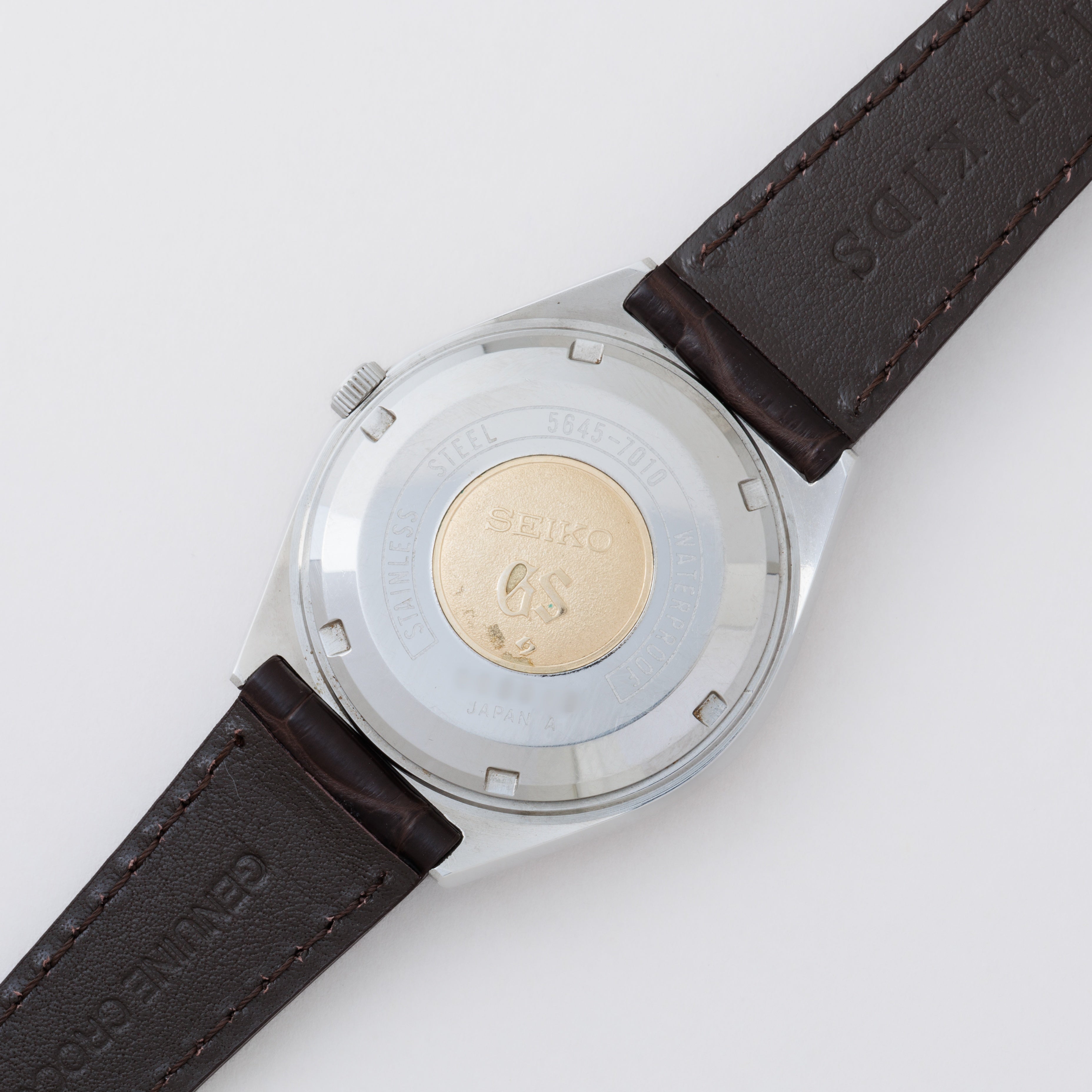 セイコー 1971年製 56グランドセイコー Ref.5645-7010 ハイビート自動巻き アイボリーダイヤル