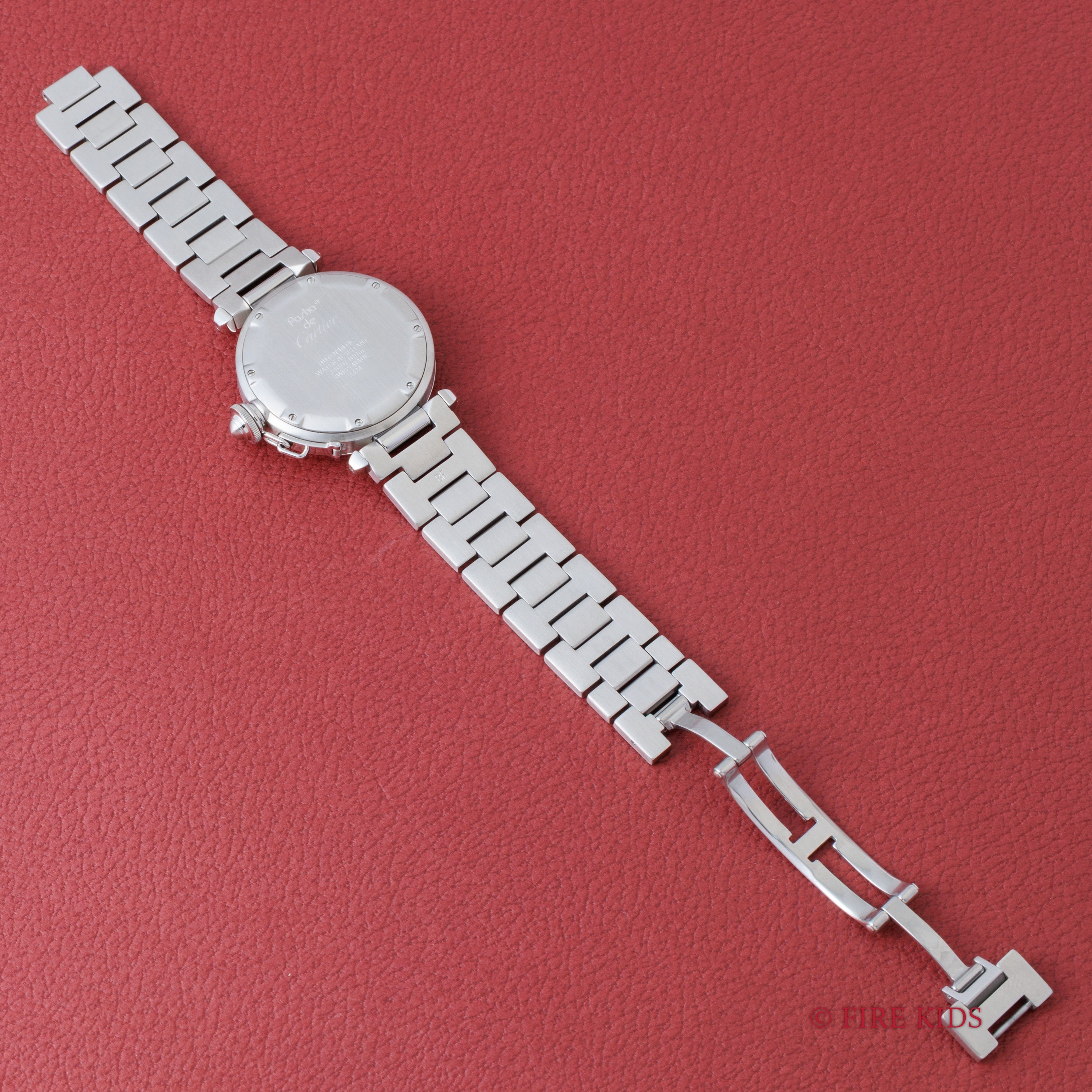 カルティエ パシャC初期型 1990年代製 Ref.2324 シルバーダイヤル 自動巻