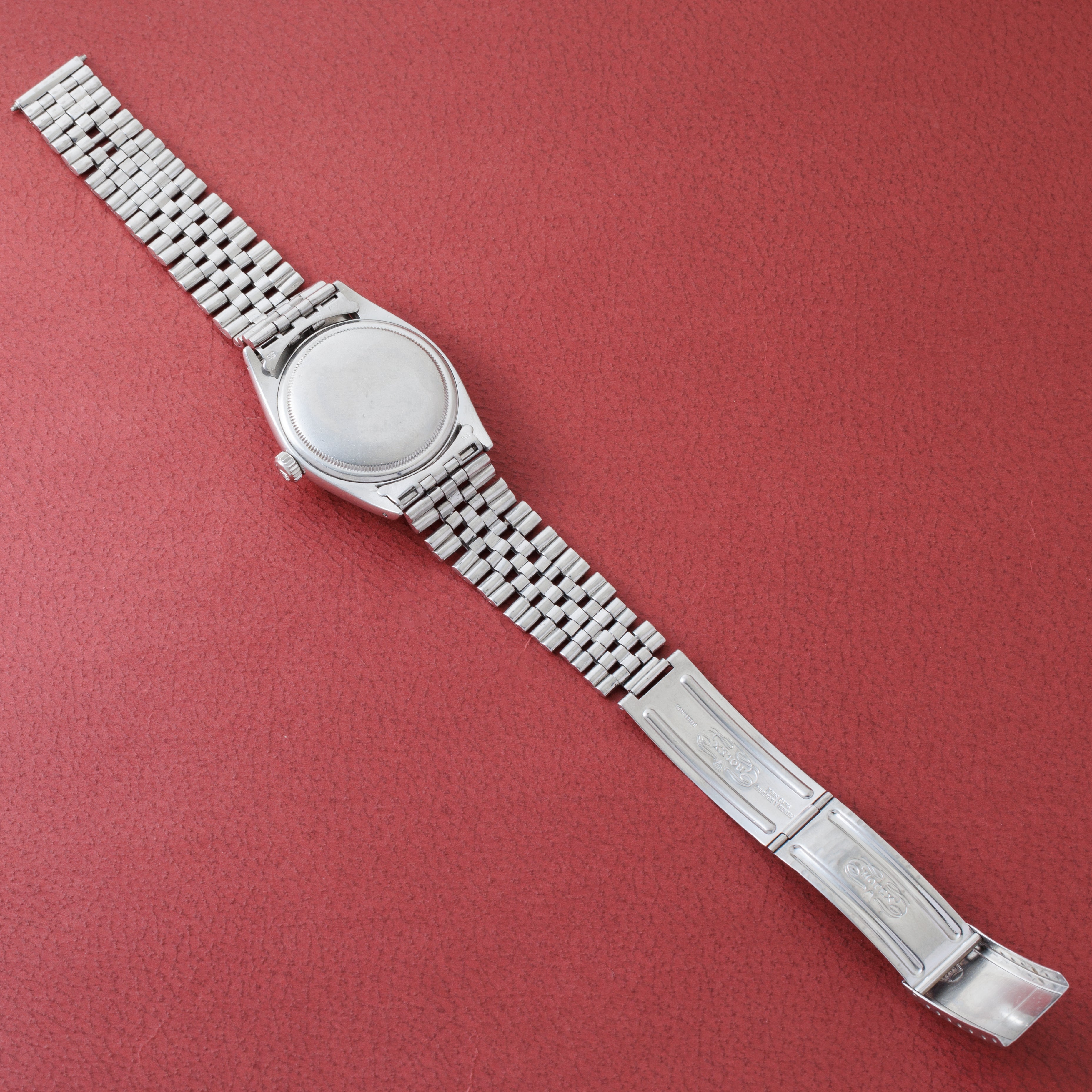 ロレックス デイトジャスト 1959年製 Ref.6605 シルバーダイヤル ドーフィンハンド 純正ジュビリーブレス