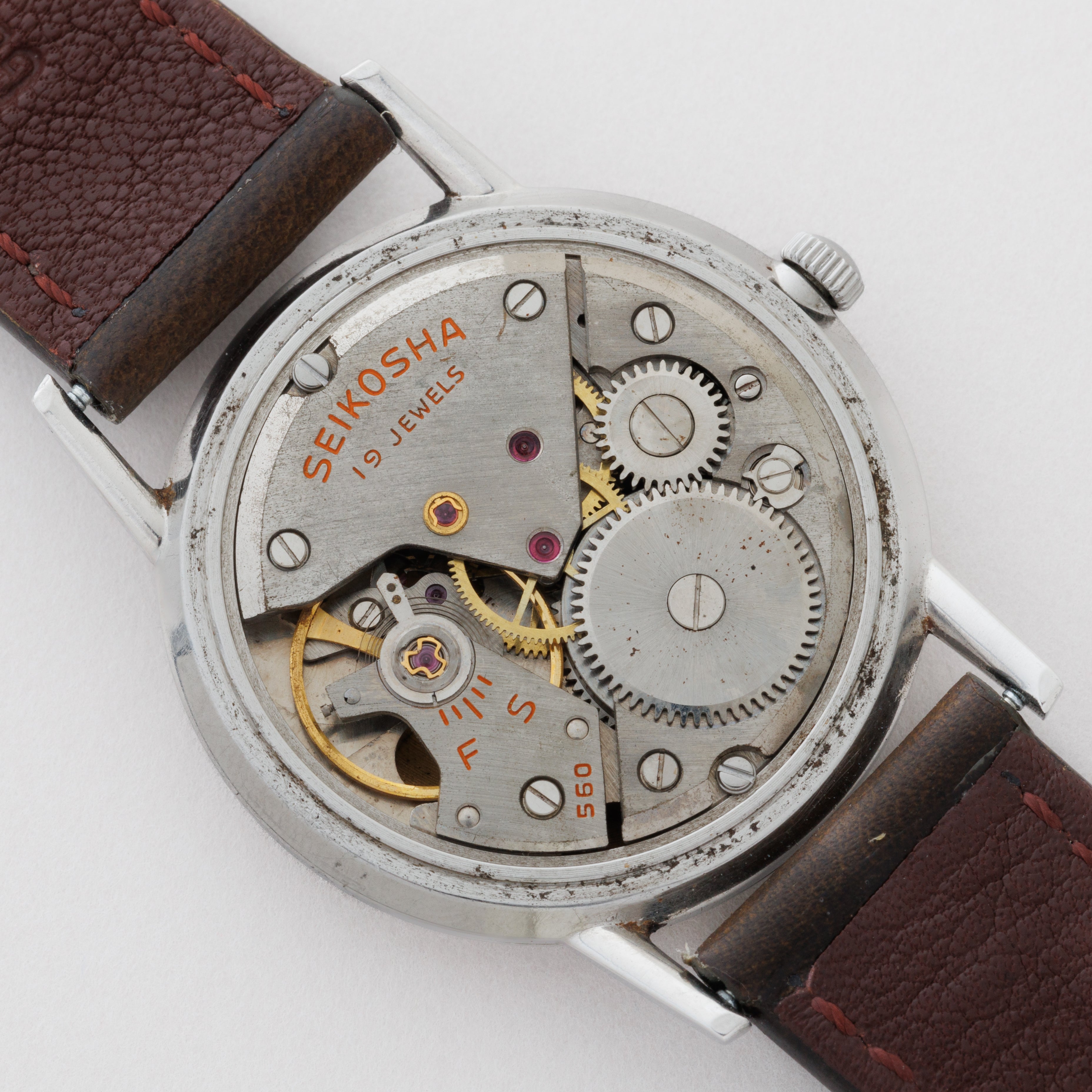 セイコークラウン 1959年製 ラウンドケース 手巻き Ref.J14035 オリジナルツートンダイヤル