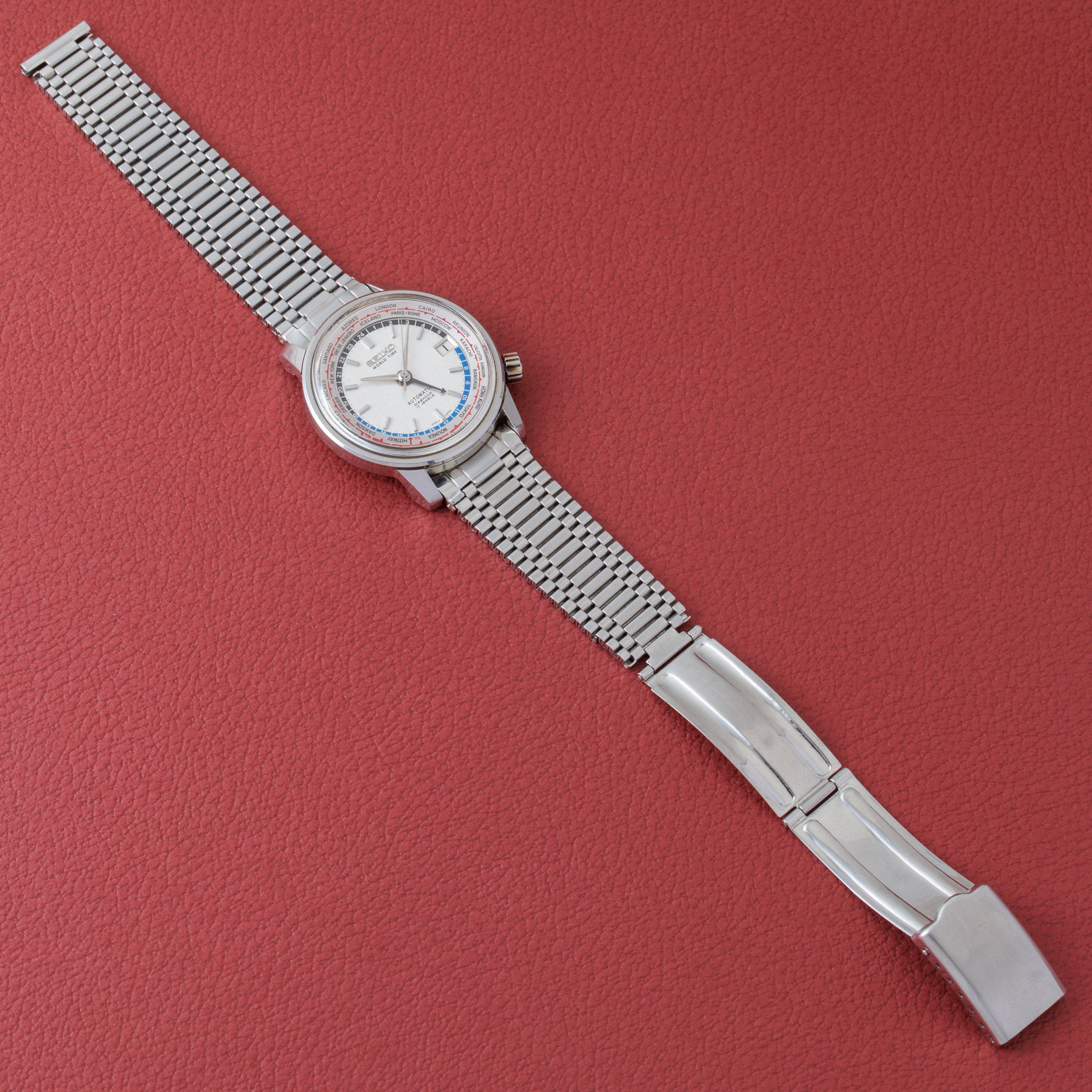 セイコー ワールドタイム1st 1964年製 Ref.6217-7000 聖火マーク