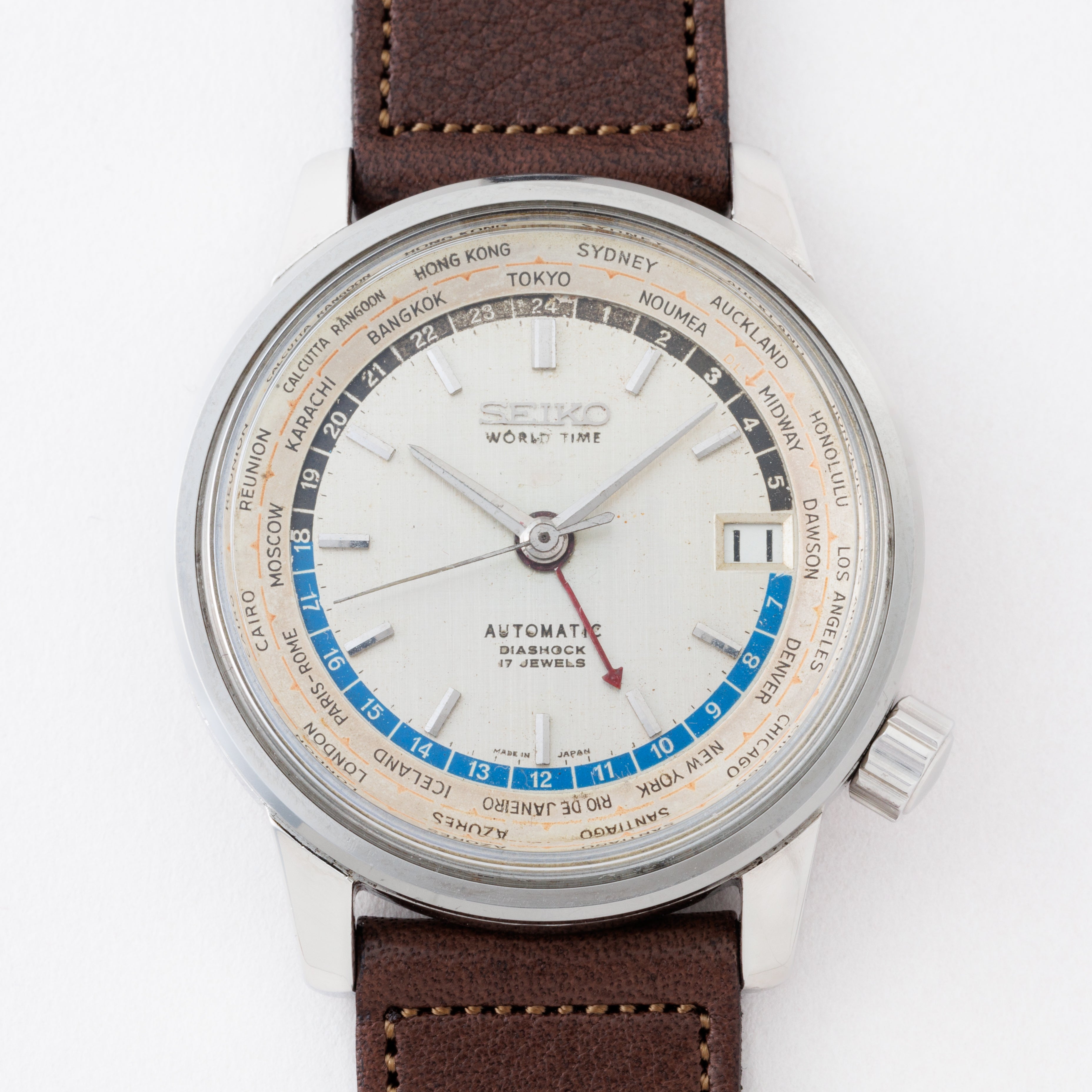 セイコー ワールドタイム 1964年製 Ref.6217-7000 東京オリンピック記念モデル