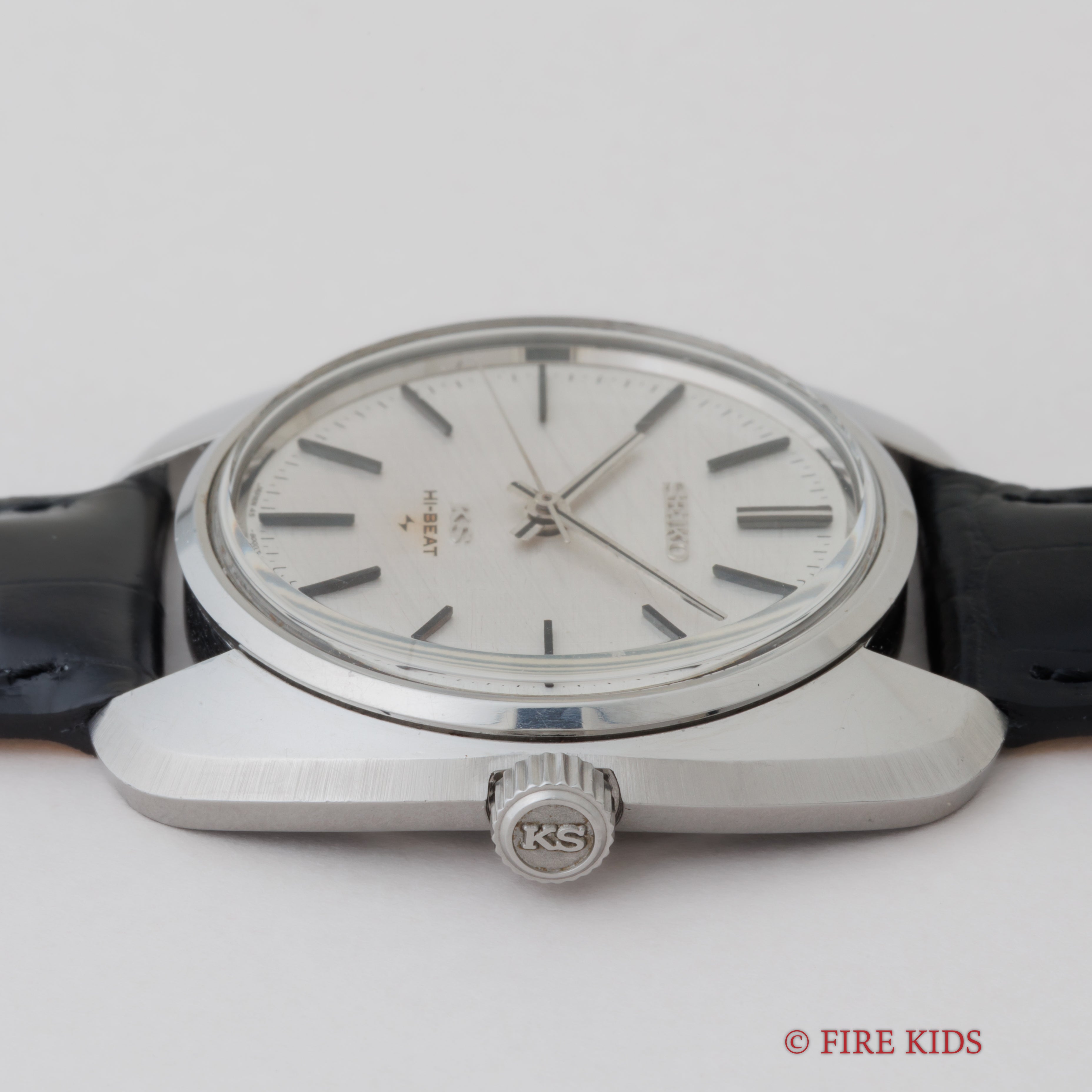 キングセイコー ハイビート 1969年製 Ref.45-8000 10振動手巻き 座布団ケース