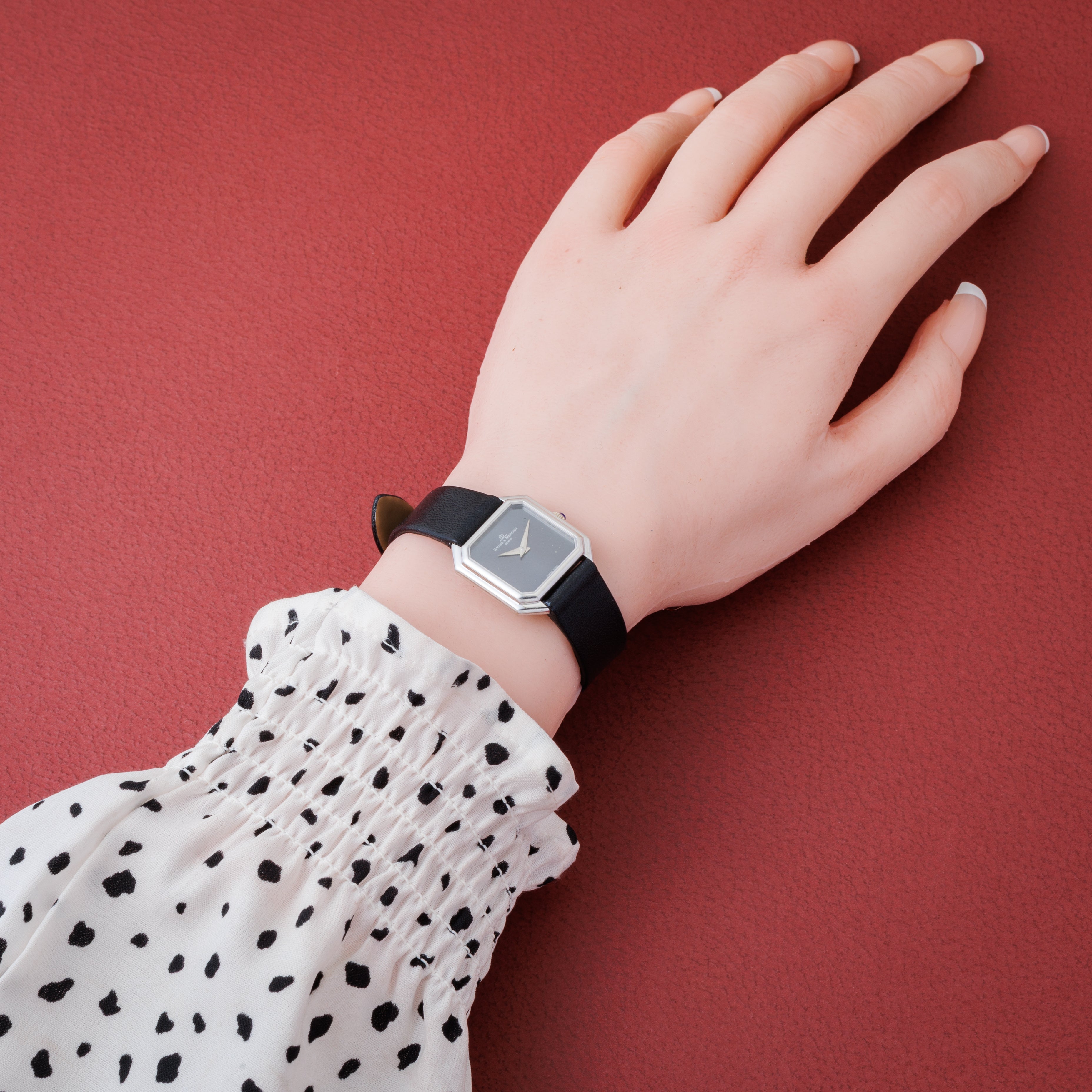 ボーム＆メルシエ レディース 18金無垢ホワイトゴールド