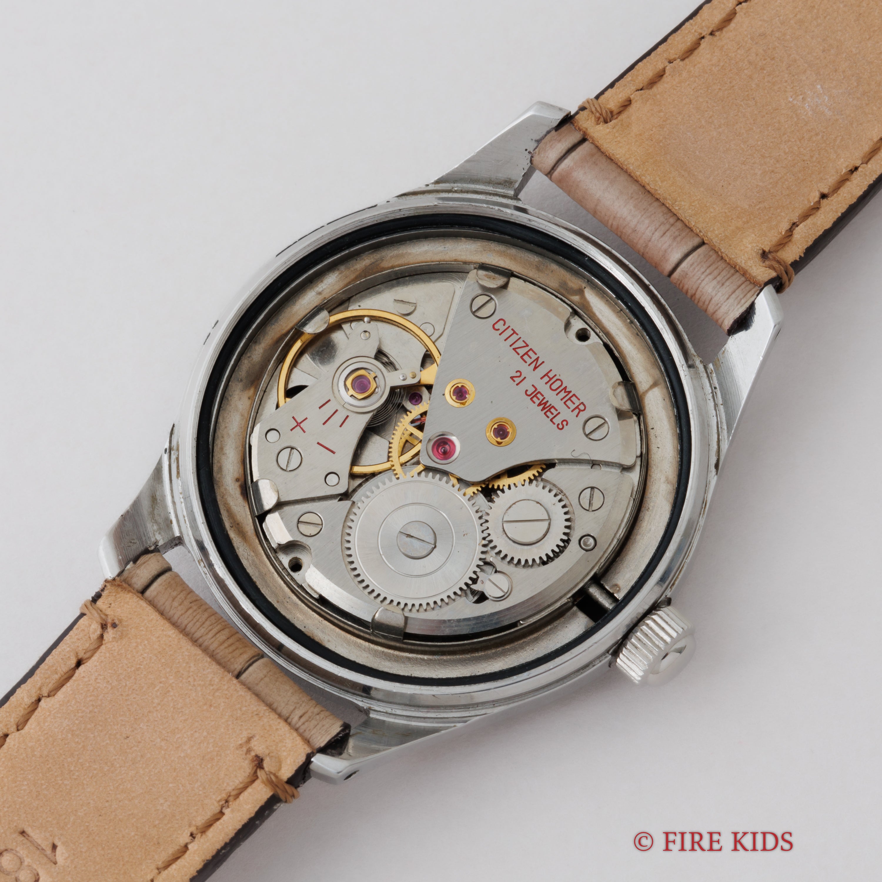 ☆ヒーラー出品☆アンティーク☆1974イングランド製☆WheelRight ☆ シチズン パラウォーター グッピー 1960年代製 ブラックダイヤル