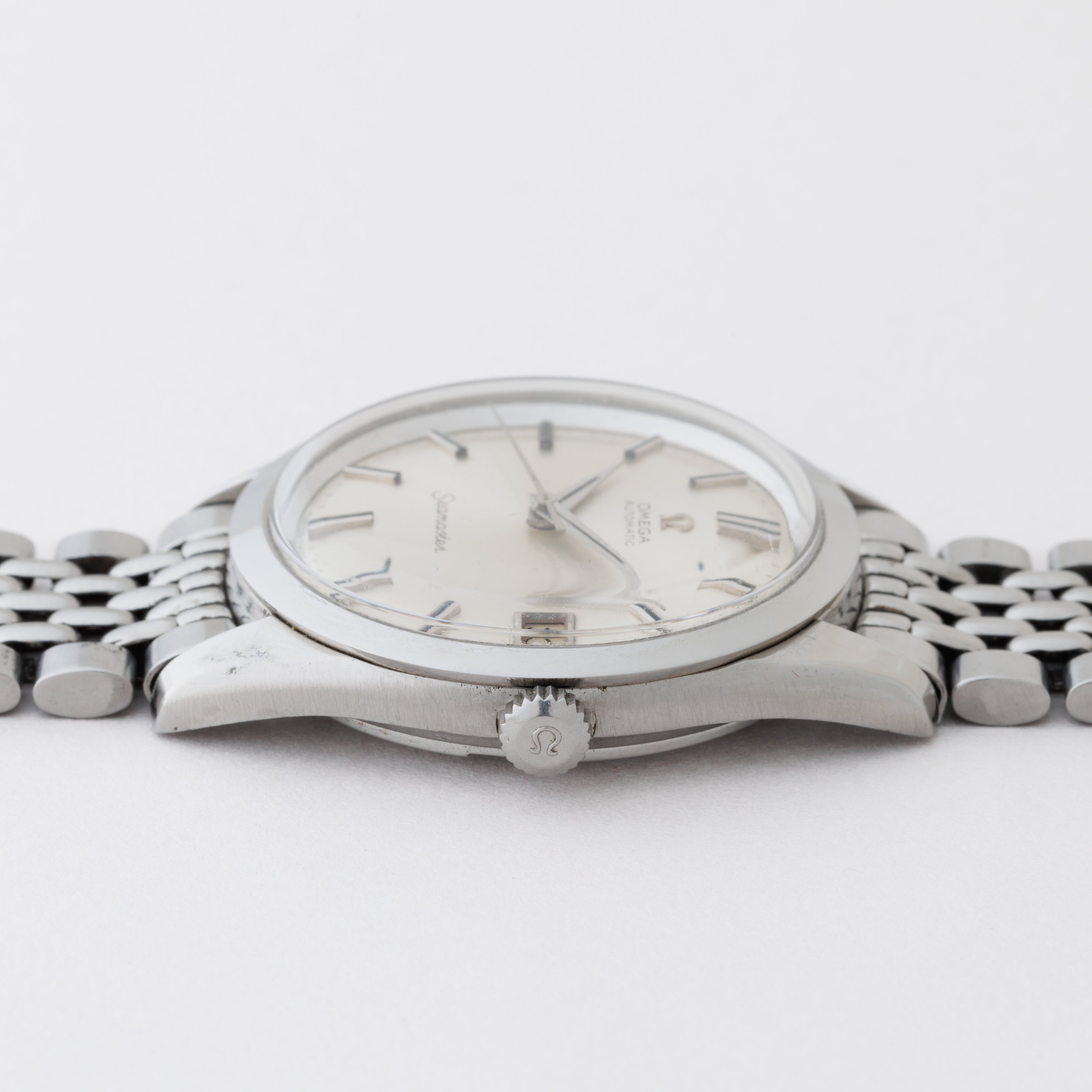 OMEGA シーマスター オメガ シーマスター 1965年製 Ref.168.024 シルバーダイヤル ブレス付き