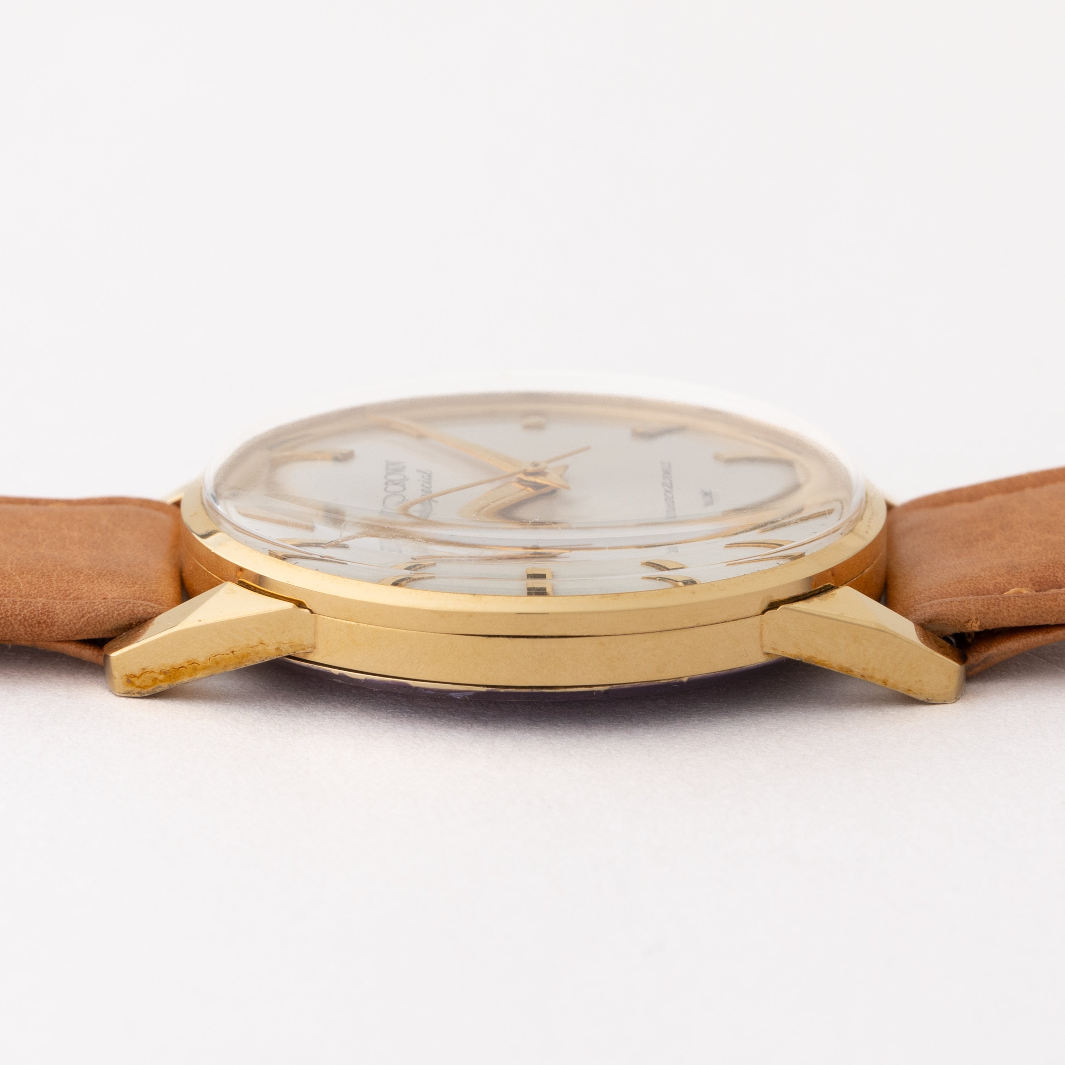 セイコー クラウンスペシャル 1965年製 金張り 手巻き Ref.J14100E 箱、タグ付き