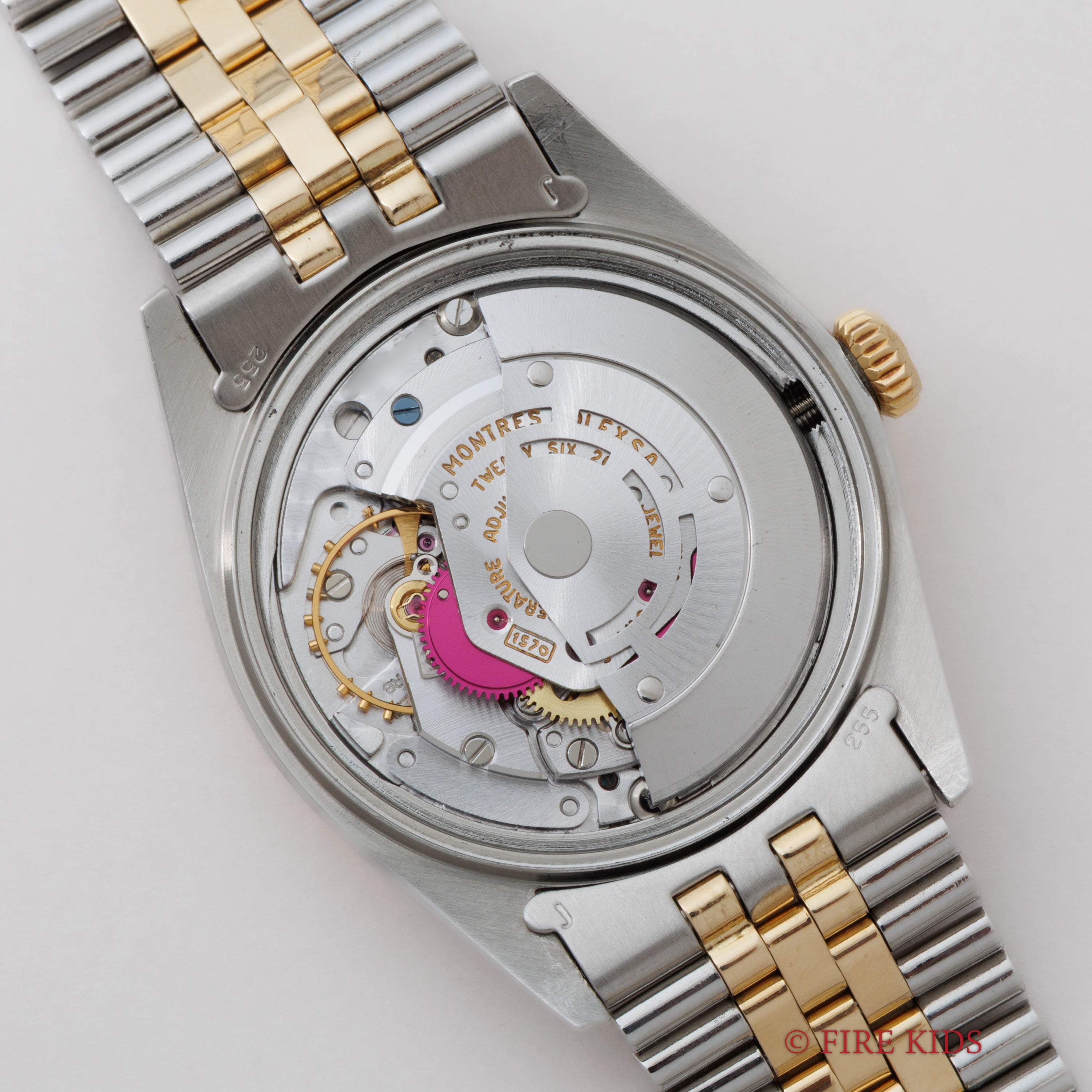 ロレックス デイトジャスト 1973年製 Ref.1601 コンビ シャンパンゴールドダイヤル