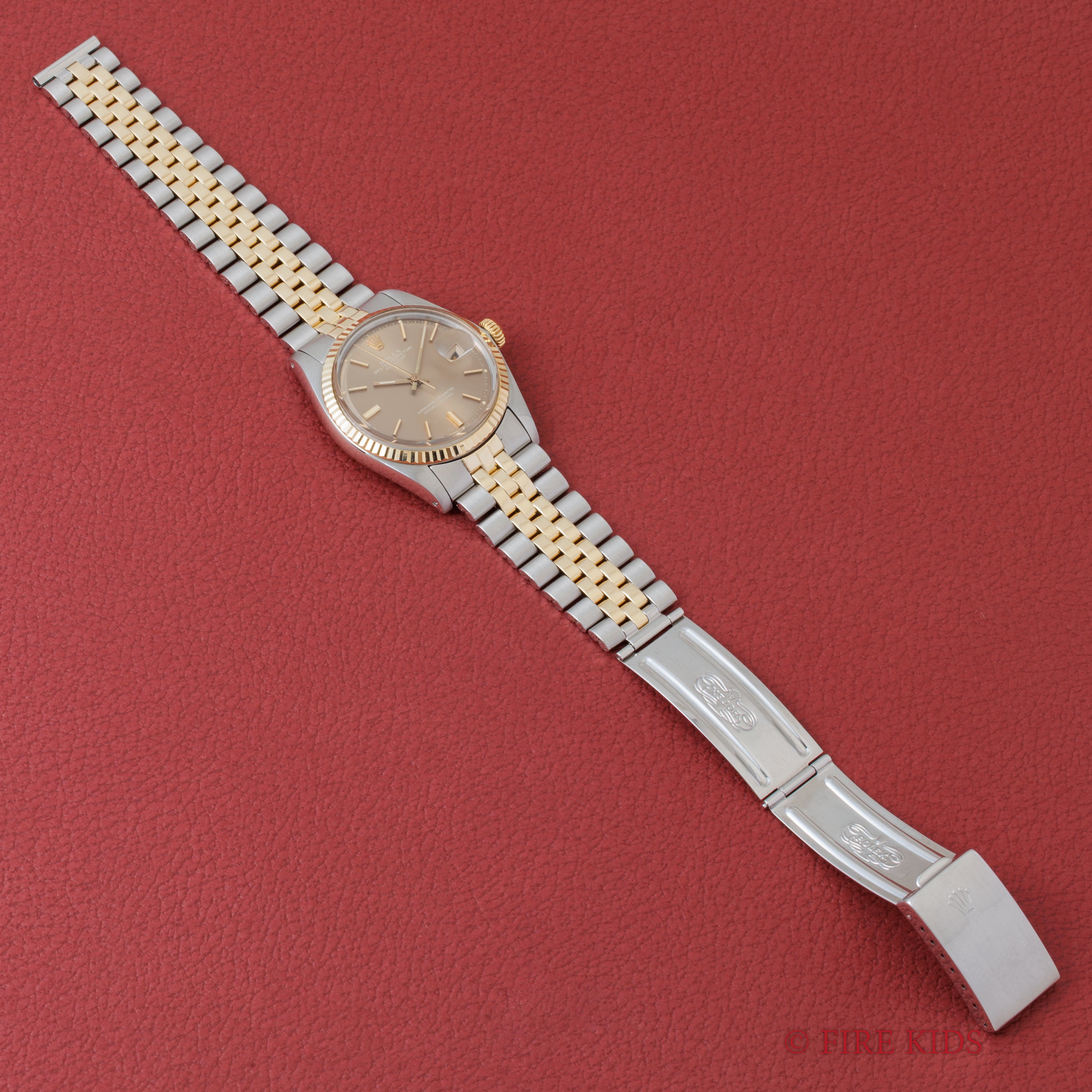 ロレックス デイトジャスト 1973年製 Ref.1601 コンビ シャンパンゴールドダイヤル