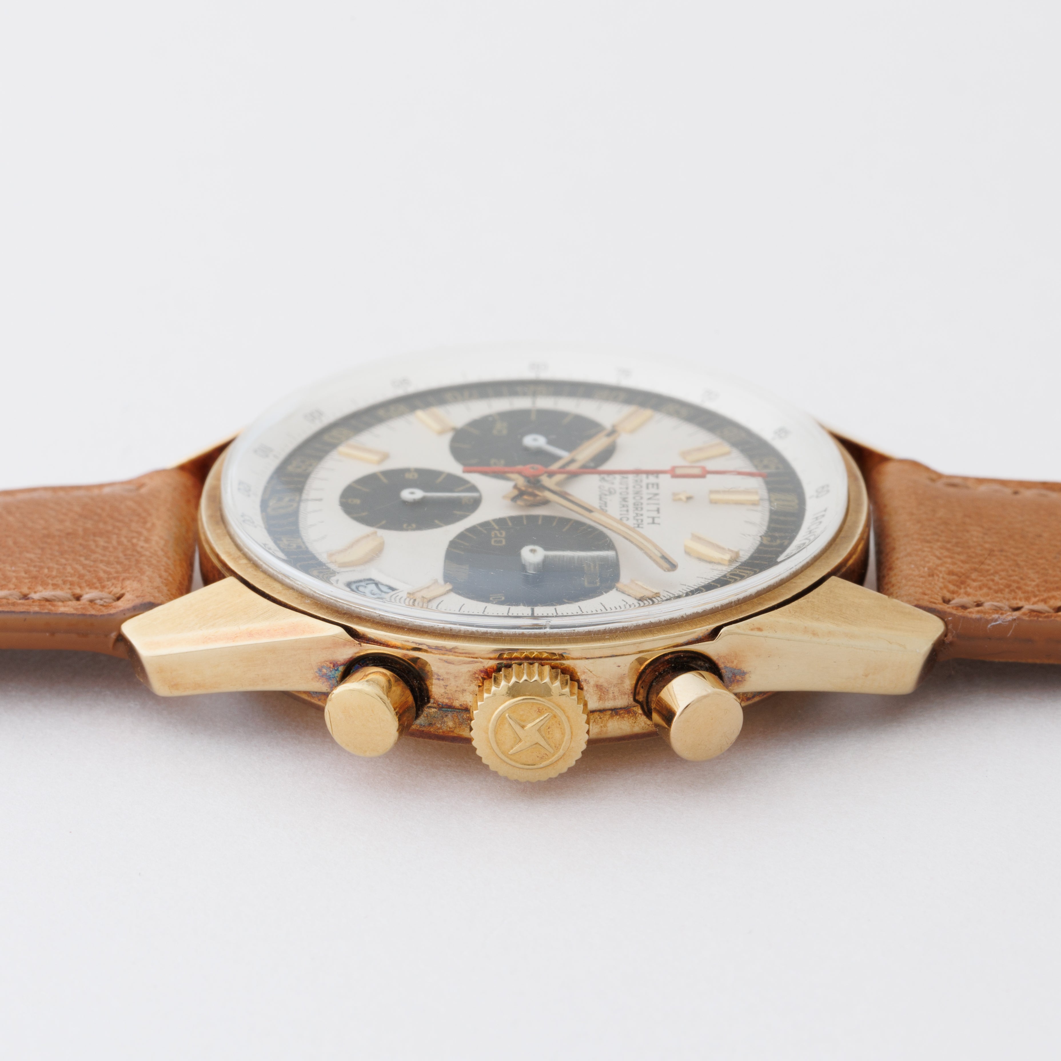 ゼニス エルプリメロ 1970年代製 Ref.G381 18金イエローゴールド