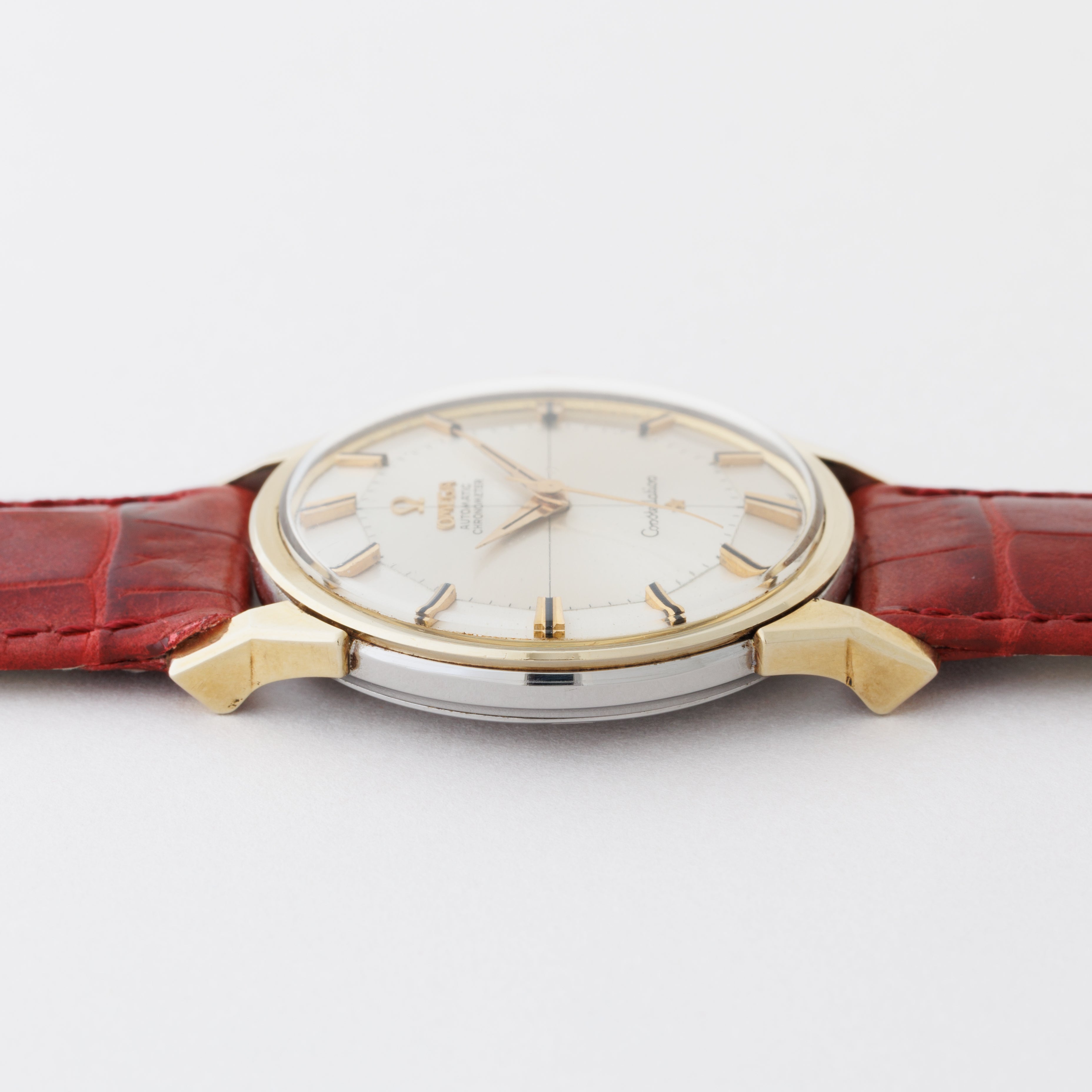 オメガ コンステレーション 12角 1962年製 Ref.14900.61.SC ノンデイト トップゴールド 純正尾錠付き