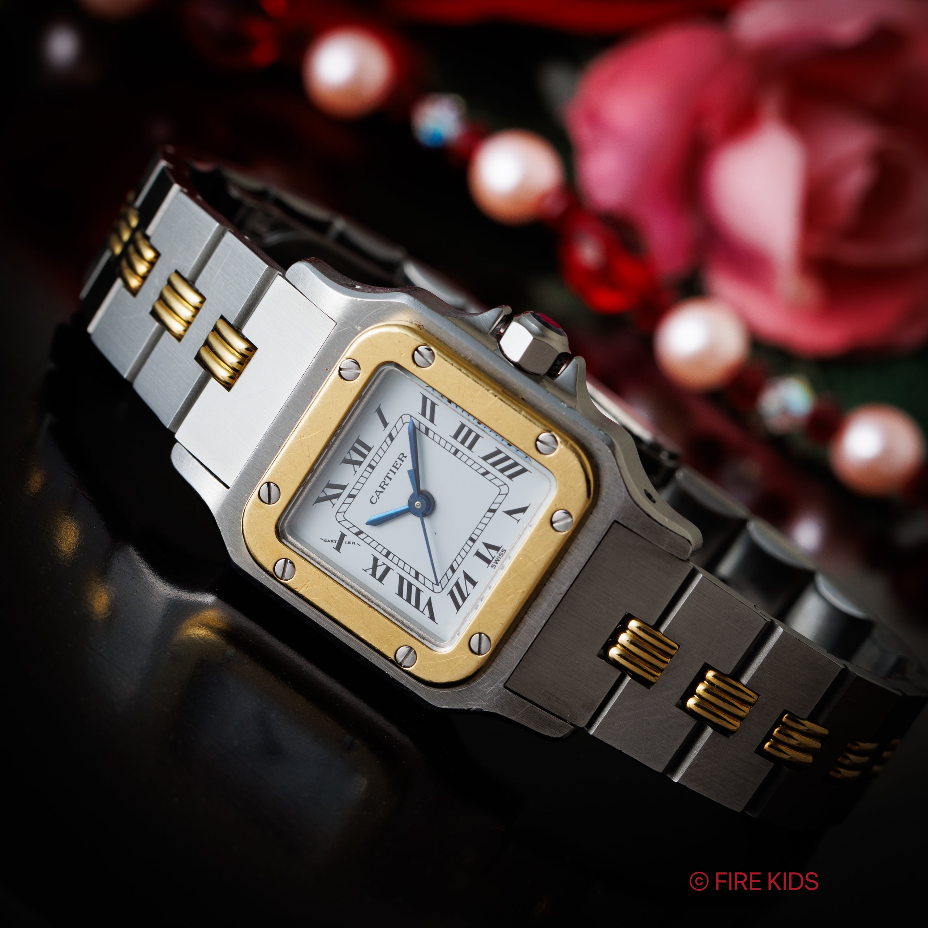 カルティエ Cartier サントス ガルべ用 コマ レディース 純正 3