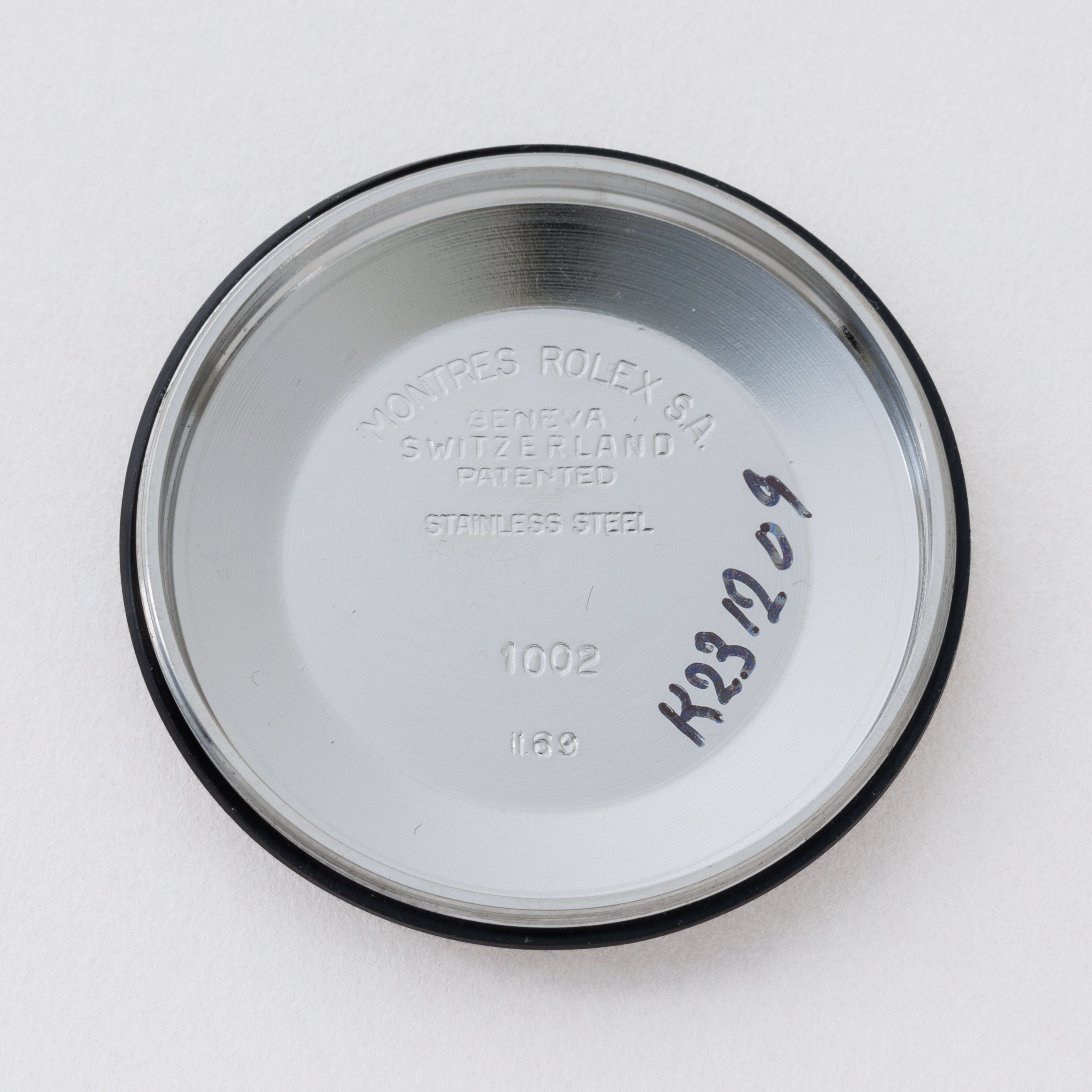 ロレックス オイスターパーペチュアル 1969年製 Ref.1002 シルバーブリックダイヤル