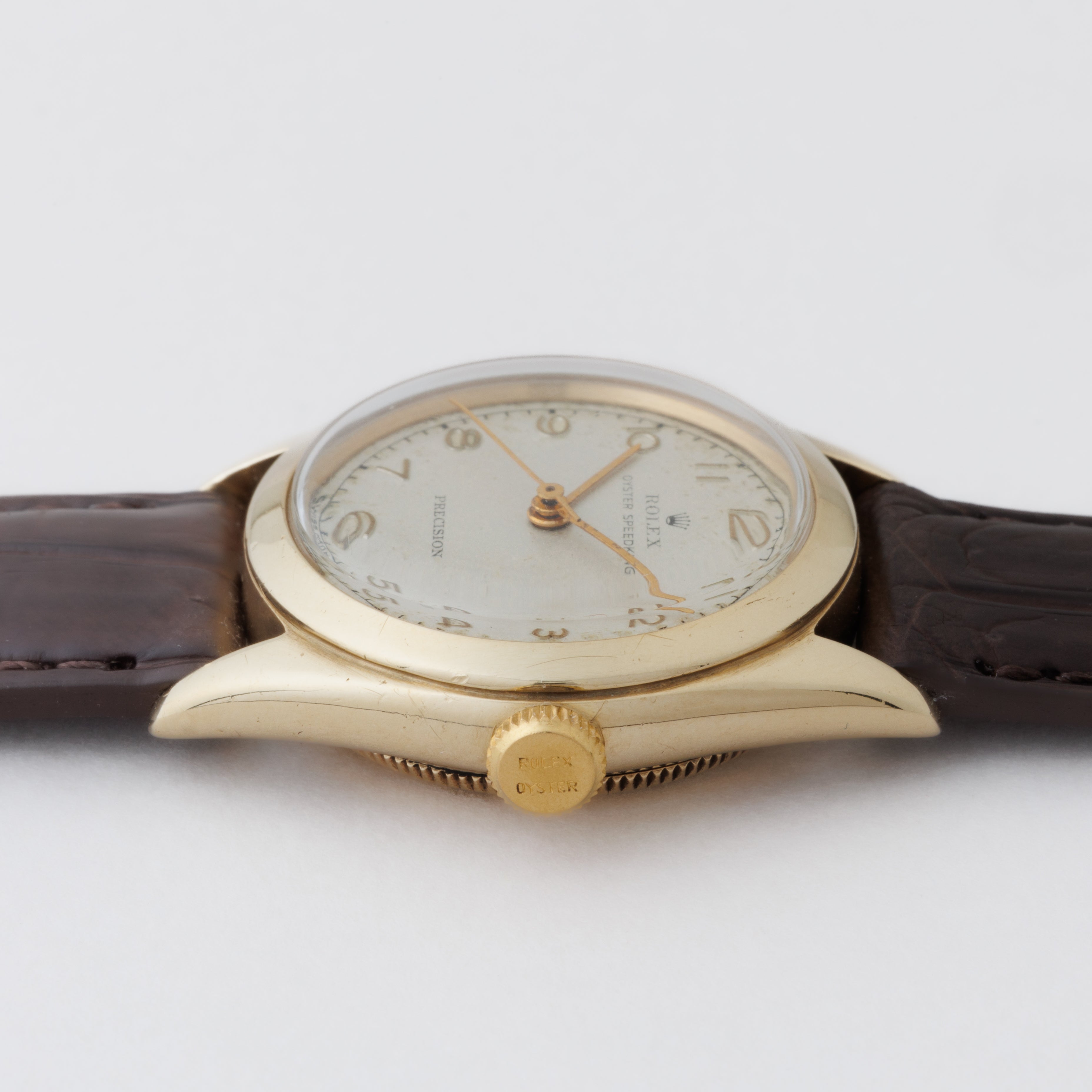 ロレックス 10金無垢スピードキング  1951年製 Ref.6020 オリジナルアラビアダイヤル