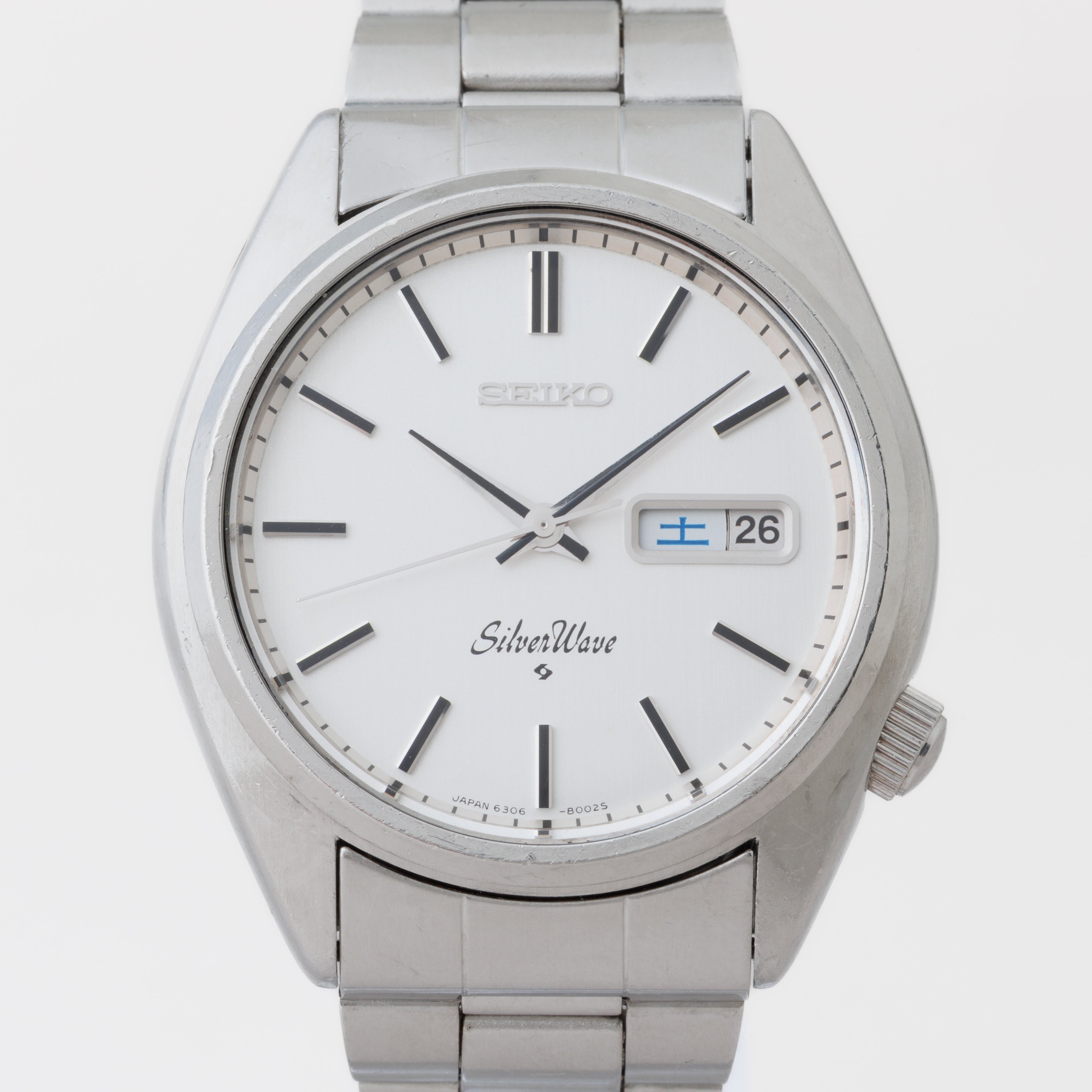 セイコー シルバーウェーブ 1977年製 Ref.6306-8000 シルバーダイヤル