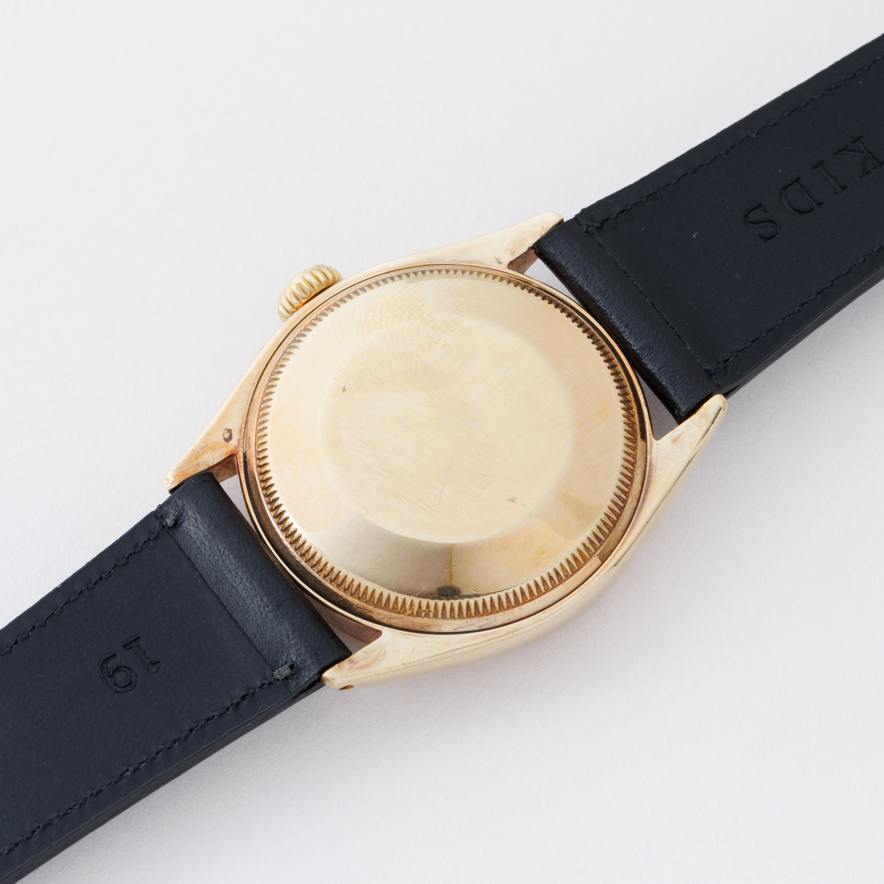 ロレックス セミバブルバック 1950年代製 Ref.6085 14金イエロー