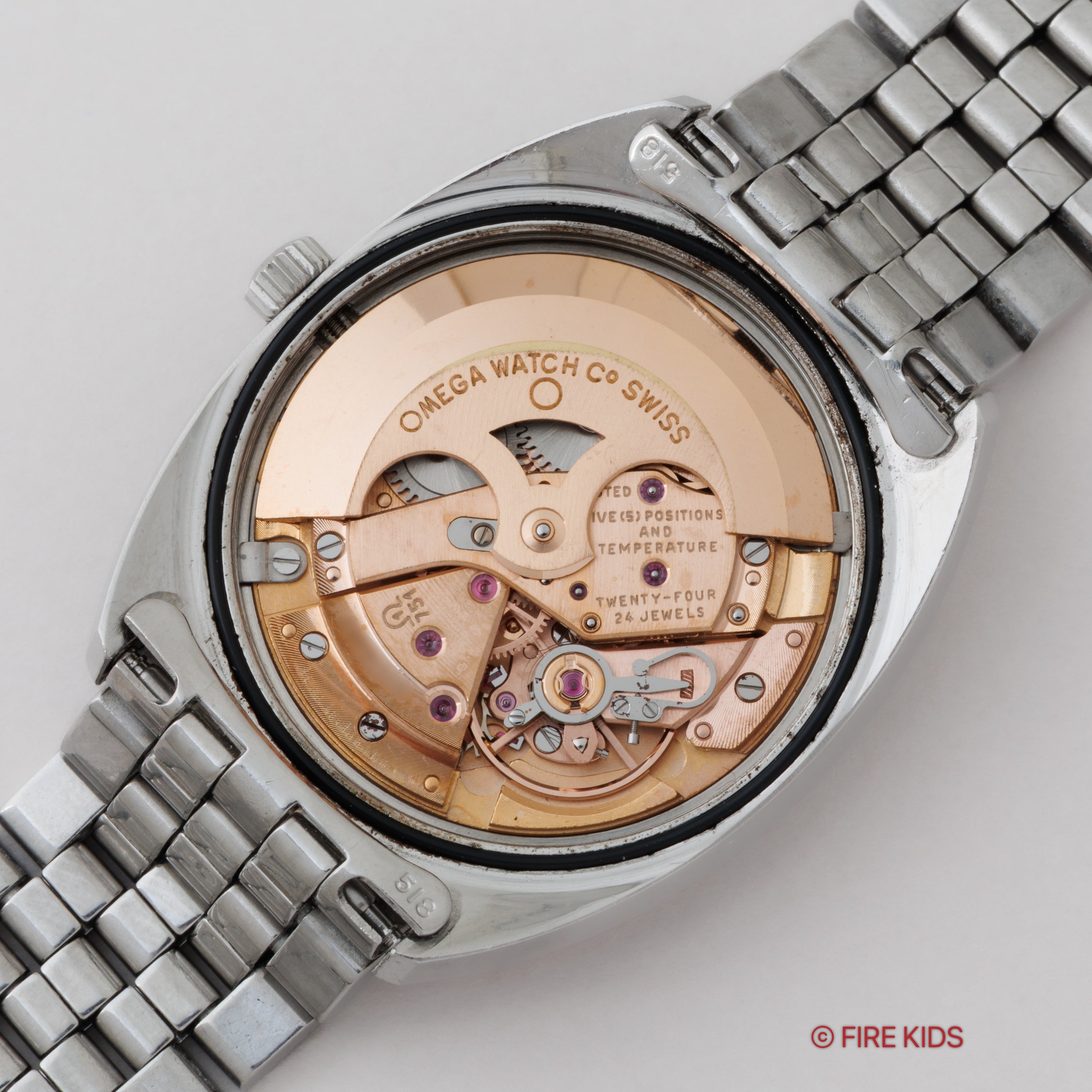オメガ コンステレーション 1969年製 Ref.168.019 リネンシルバーダイヤル 自動巻クロノメーター