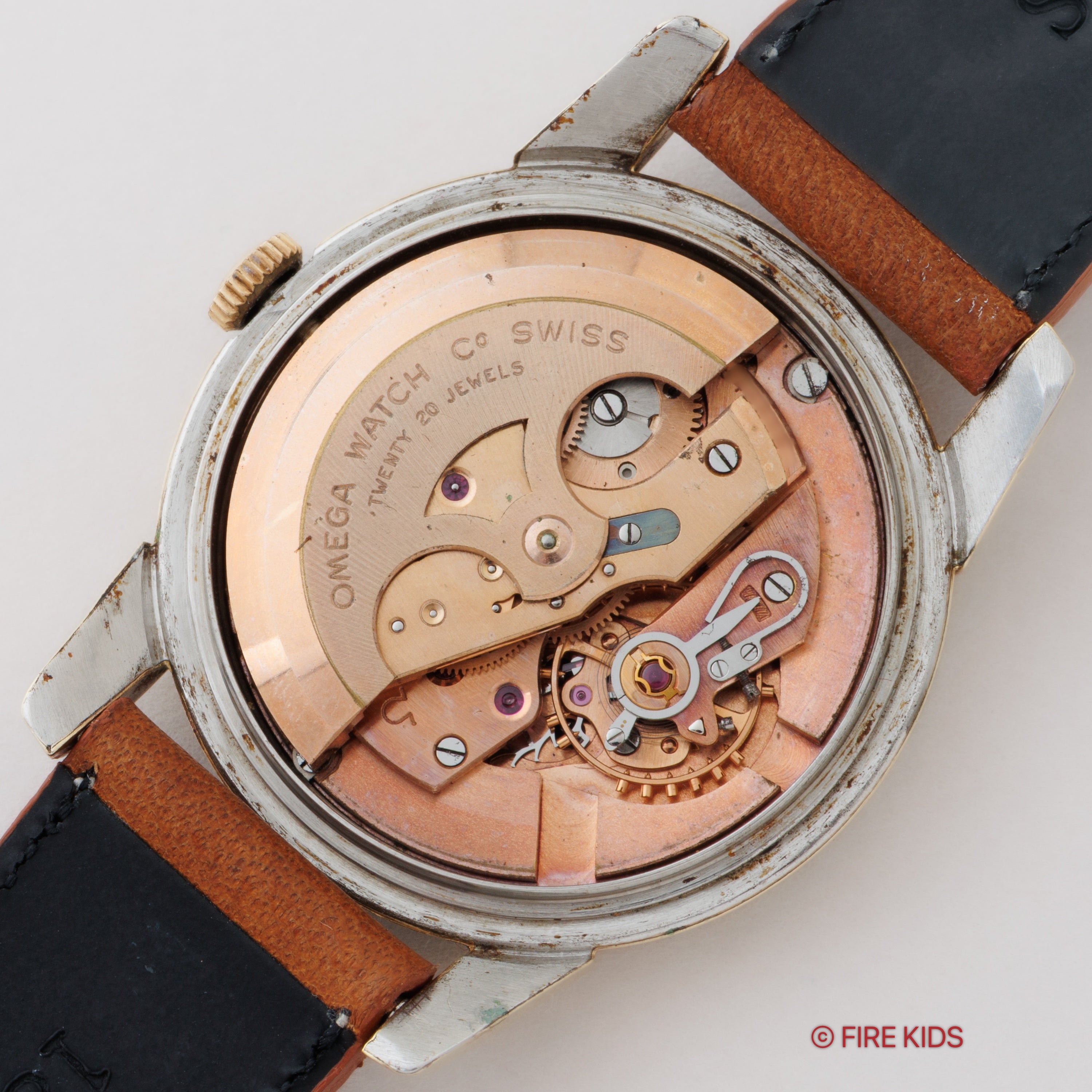 kicker⭐️OMEGAシーマスターヴィンテージトロピカルダイヤル オメガ シーマスター トロピカルダイヤル 1956年製 自動巻