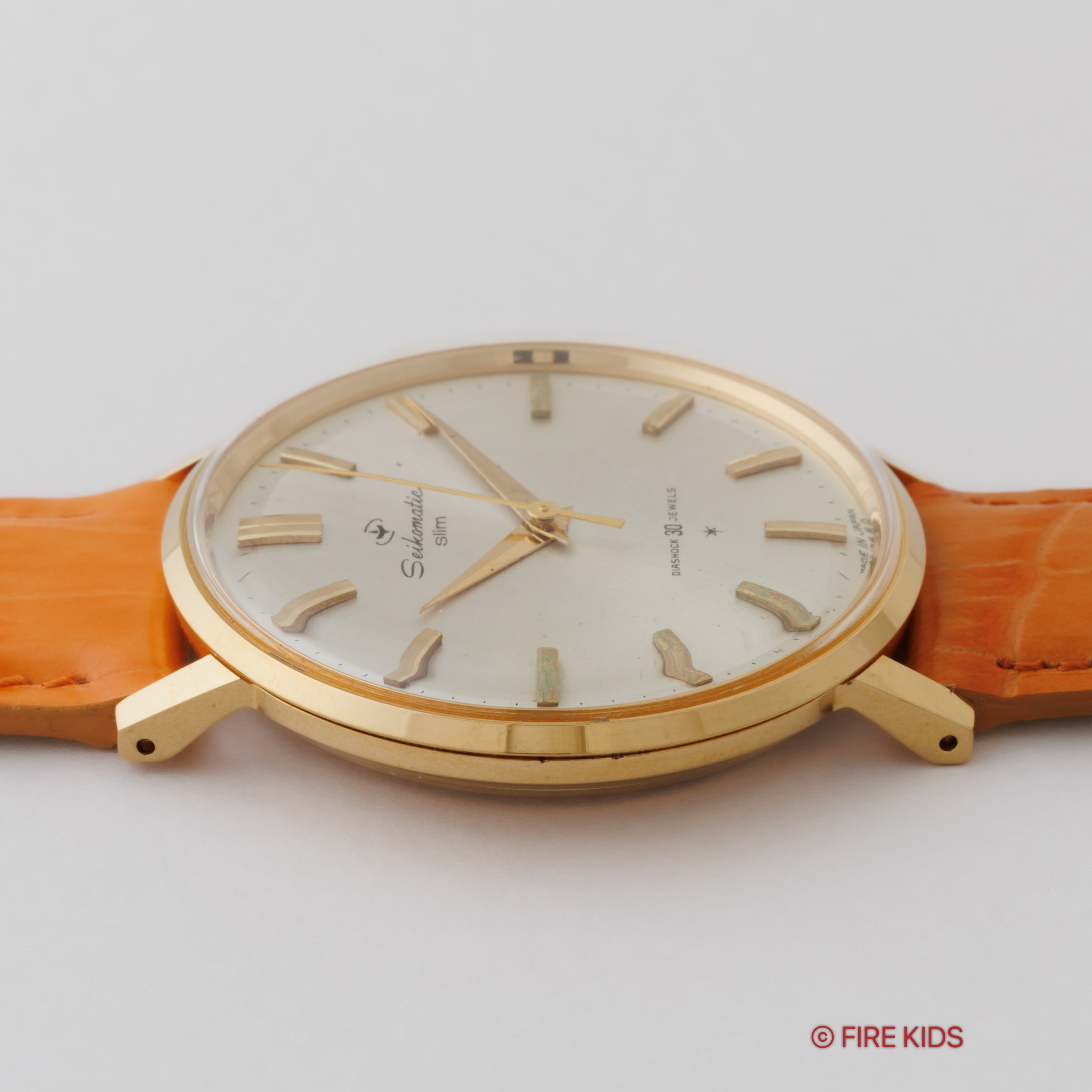 Seikomatic Slimdate セイコーマチック 30石自動巻き OH済】1964年 アンティーク セイコーマチック スリムデイト 30石
