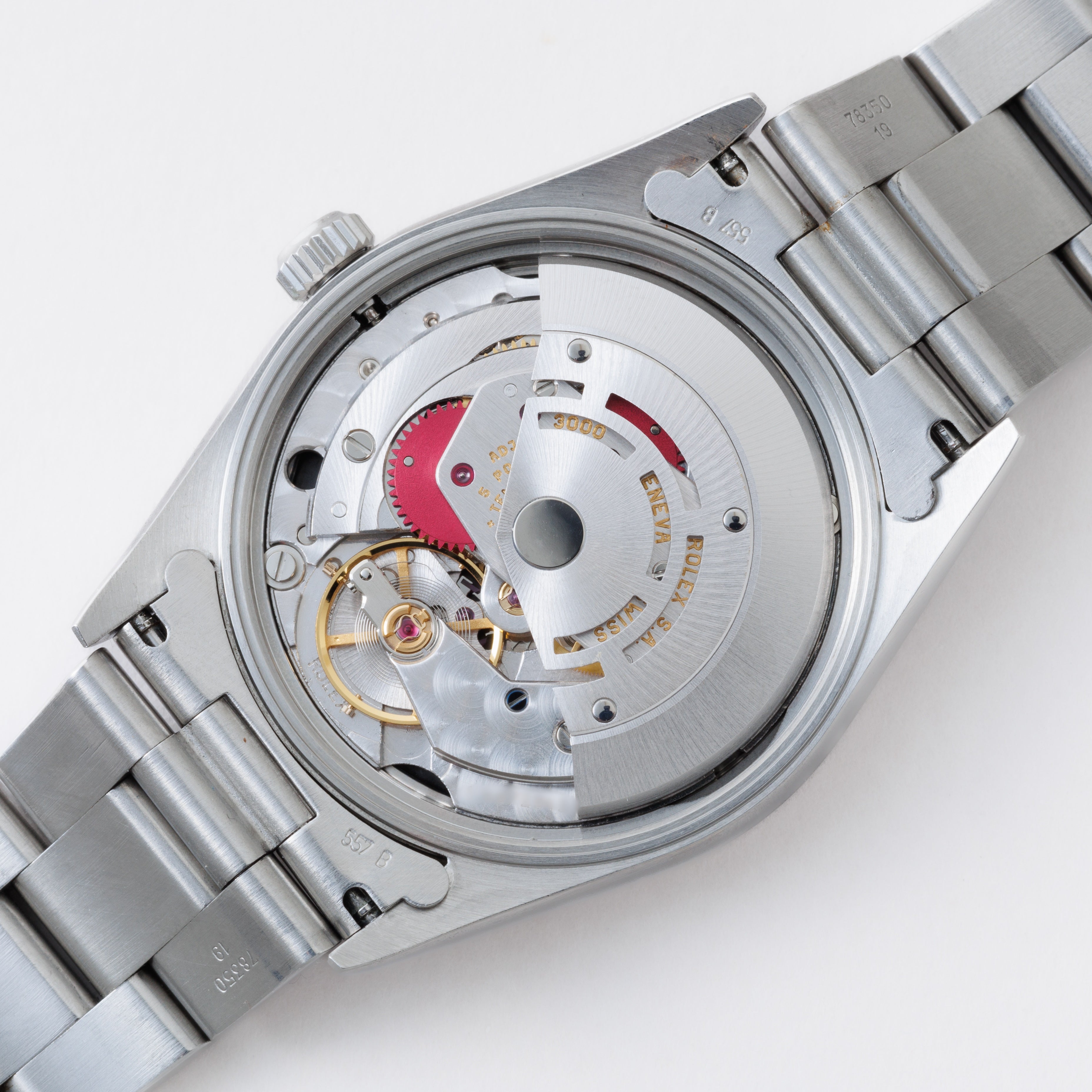 機械式腕時計　自動巻　エアーキングタイプ ロレックス エアキング 1999年製 Ref.14000 ブラックダイヤル