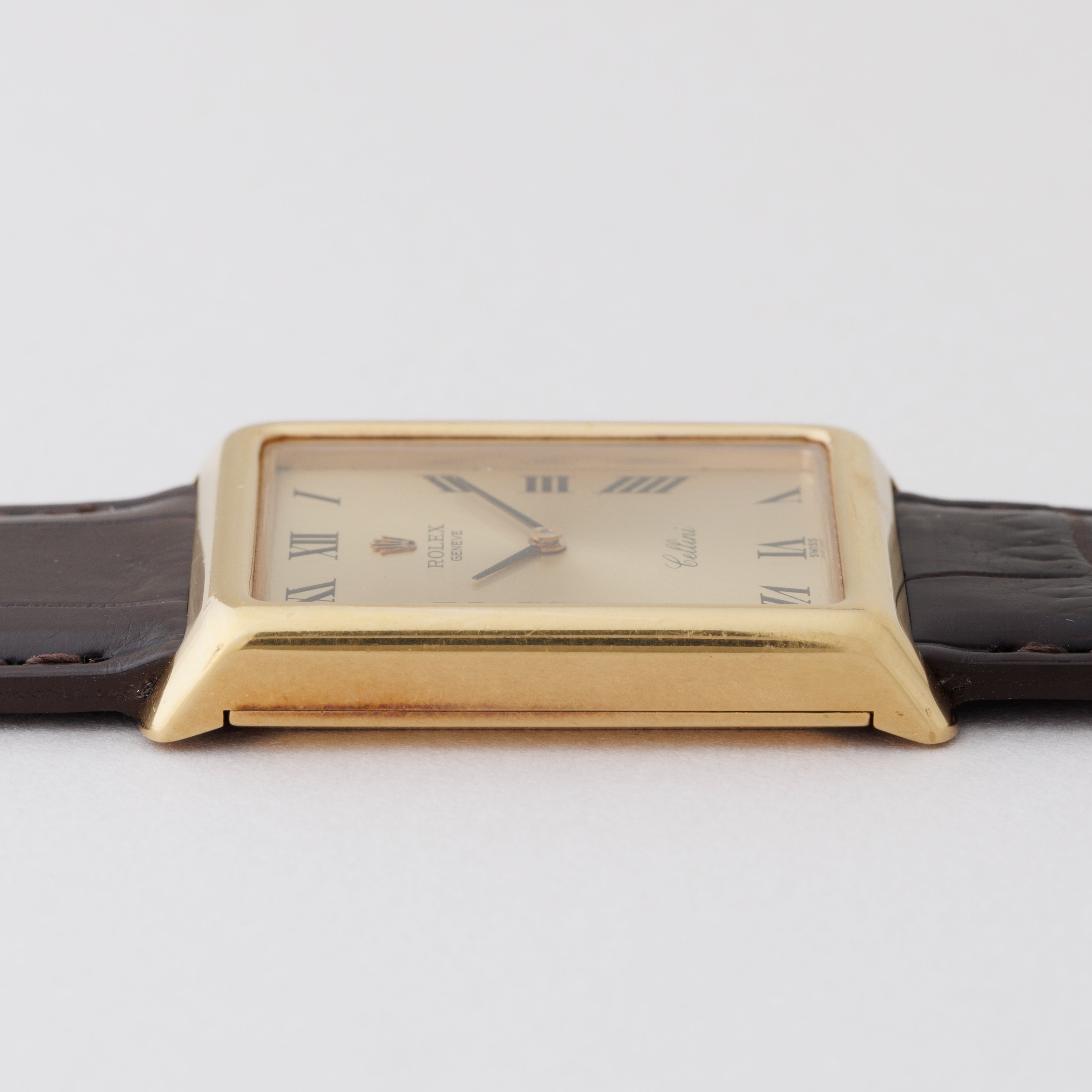 ロレックス チェリーニ 1975年製 Ref.4105 18金無垢 レクタンギュラー