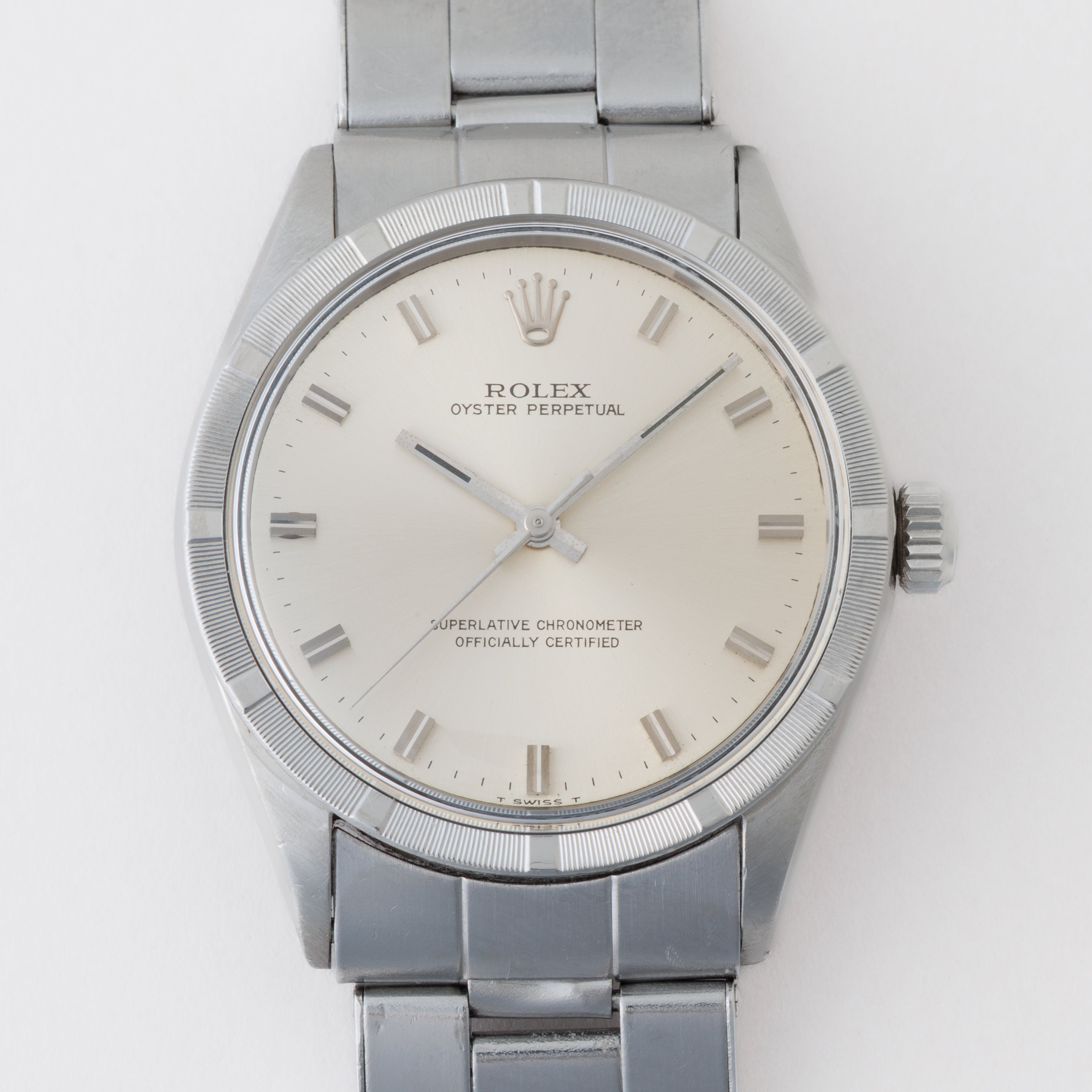 ロレックス オイスターパーペチュアル 1969年製 Ref.1007 リベットブレス付き