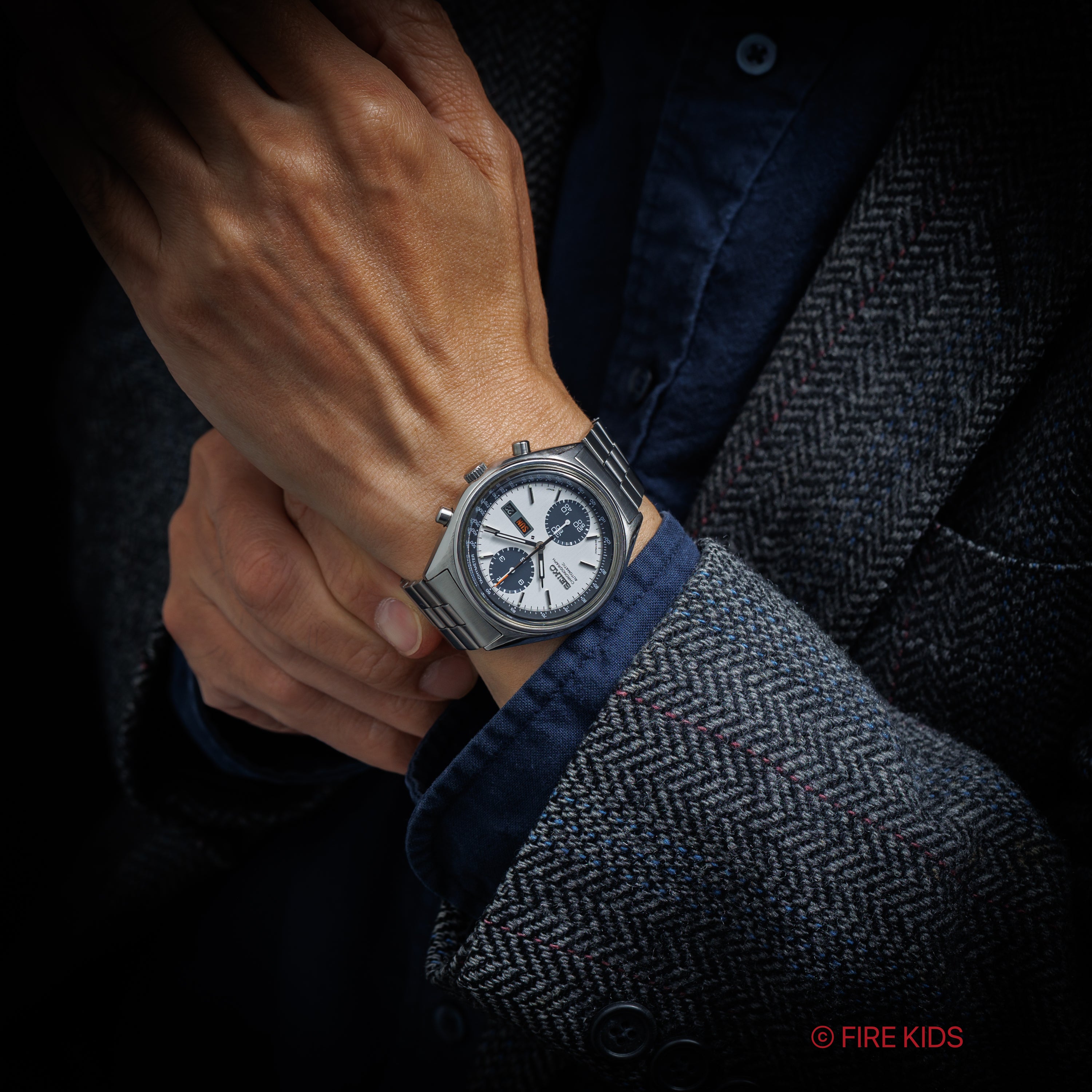 セイコー クロノグラフ 1974年製 自動巻き Ref.6138-8000 ベビーパンダ