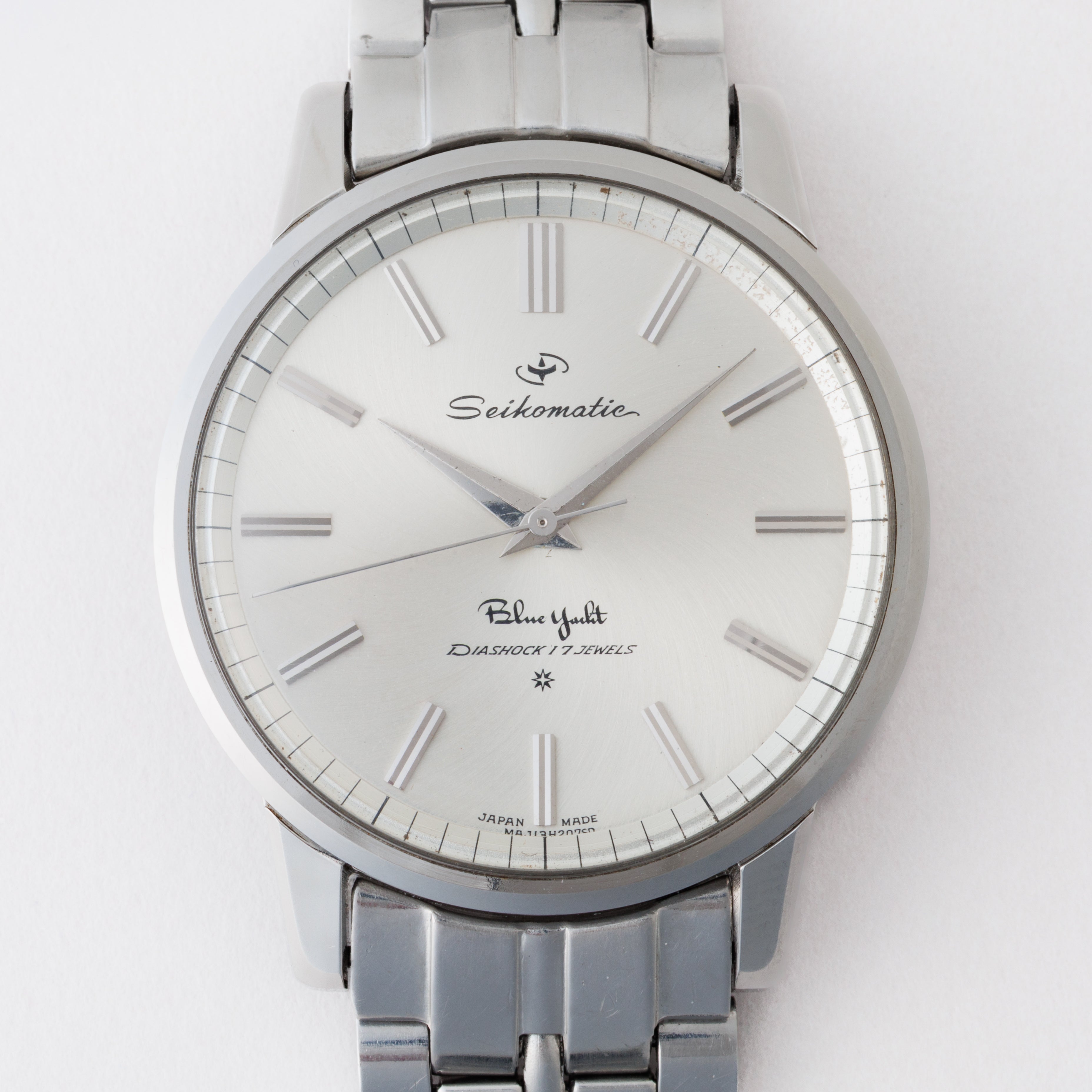 【稼働】SEIKO matic セイコーマチック ブルーヨット J13034E セイコー マチック ブルーヨット SDダイヤル 1961年製 自動巻