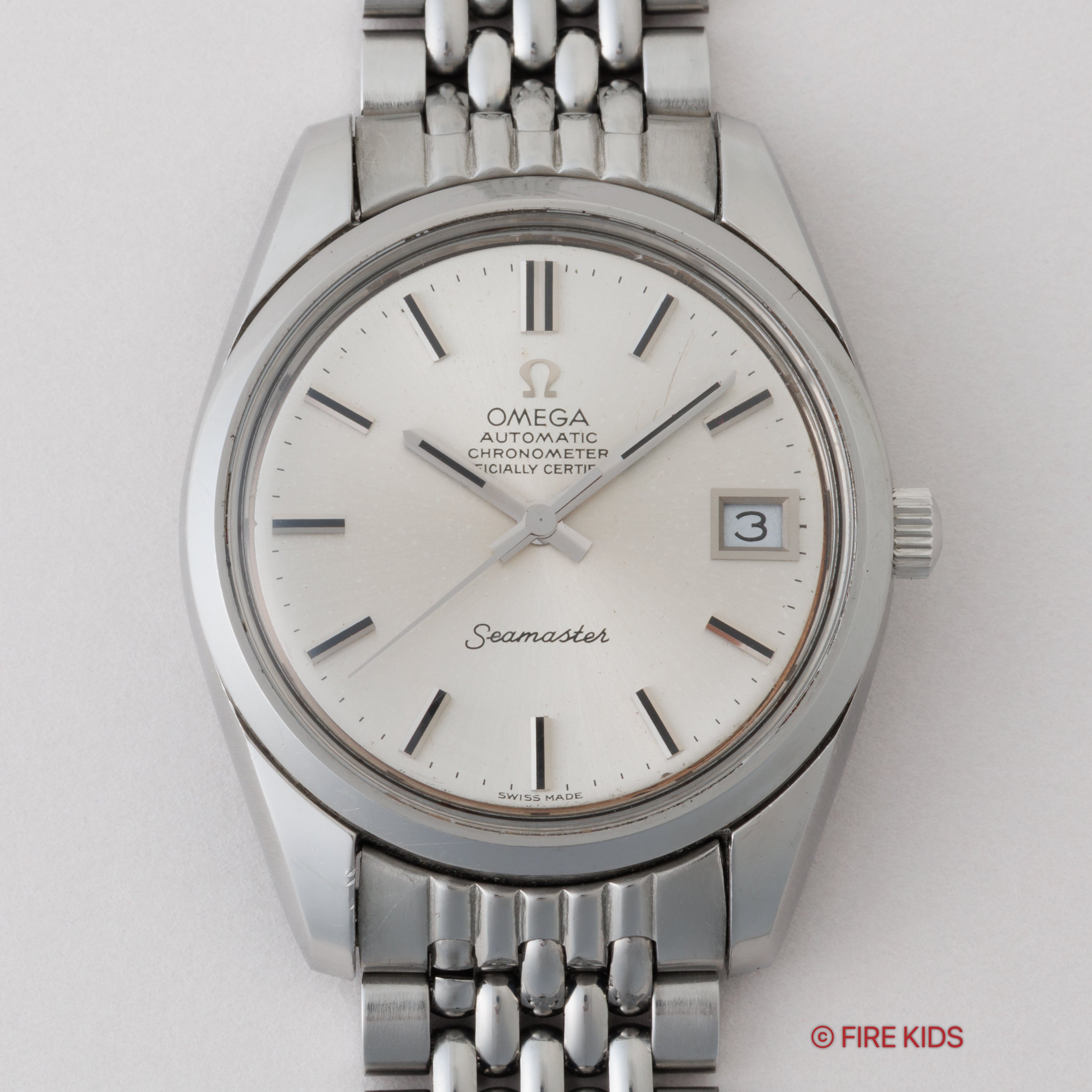 オメガ シーマスター クロノメーター 1973年製 Ref.168.0061 自動巻 純正ステンレスブレス