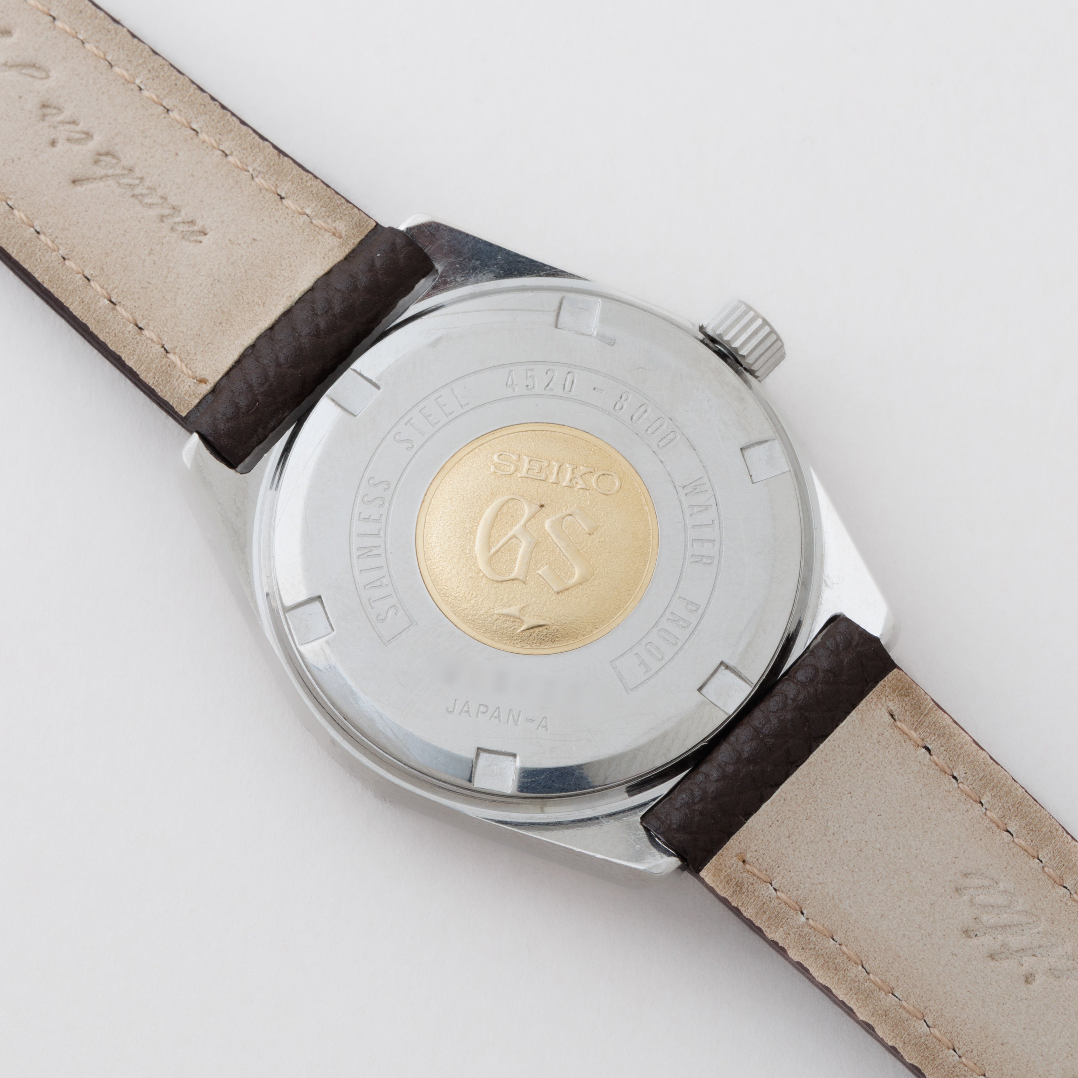 グランドセイコー 手巻き10振動 ハイビート 36000 1969年製 Ref.4520-8000 セイコースタイルケース