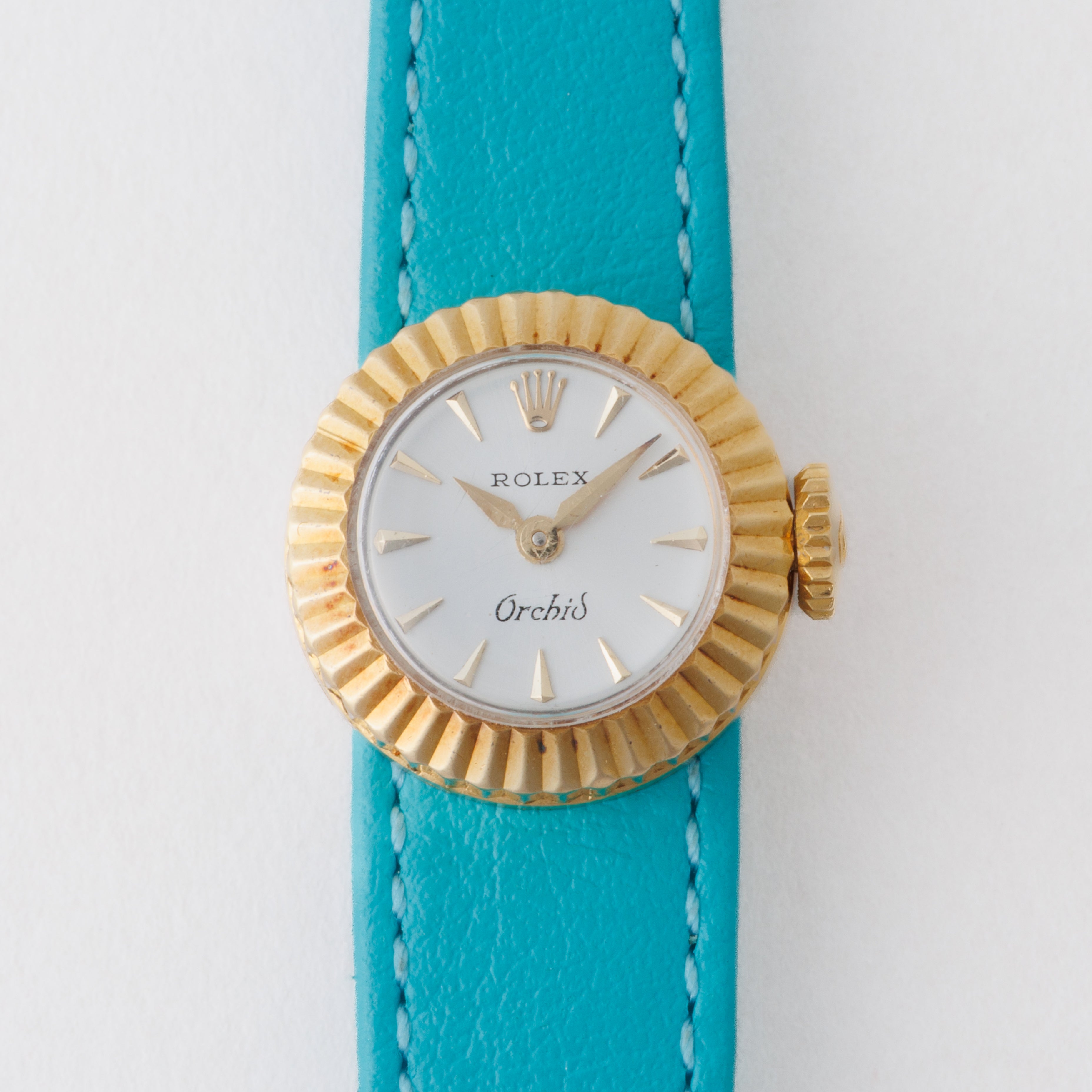 ロレックス カメレオン レディース 18金無垢 1957年製 手巻き