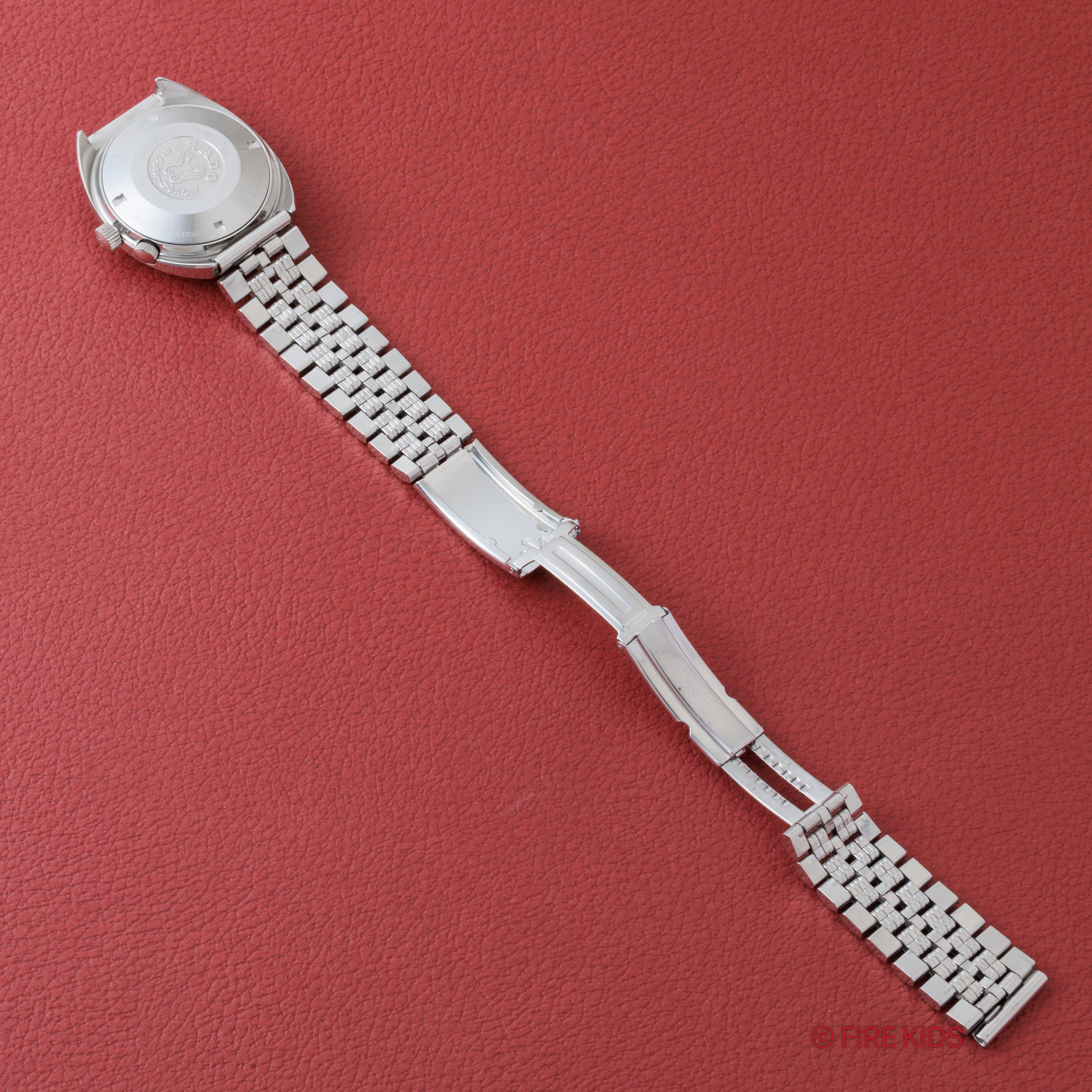 ラドー キャプテンクック 1960年代製 インナー回転ベゼル 自動巻 純正ステンレスブレス