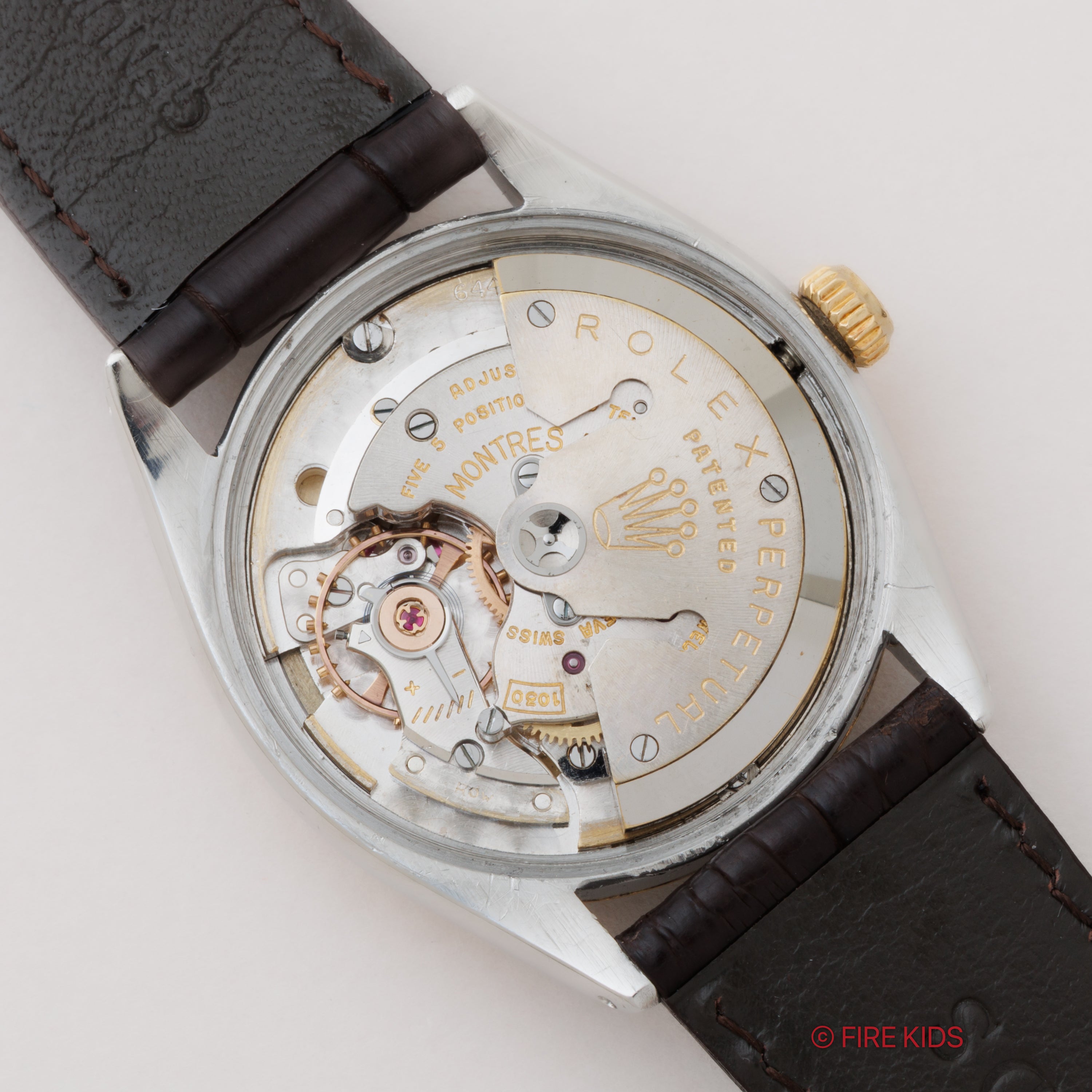 ロレックス オイスターパーペチュアル コンビ 1956年製 Ref.6564 自動巻き