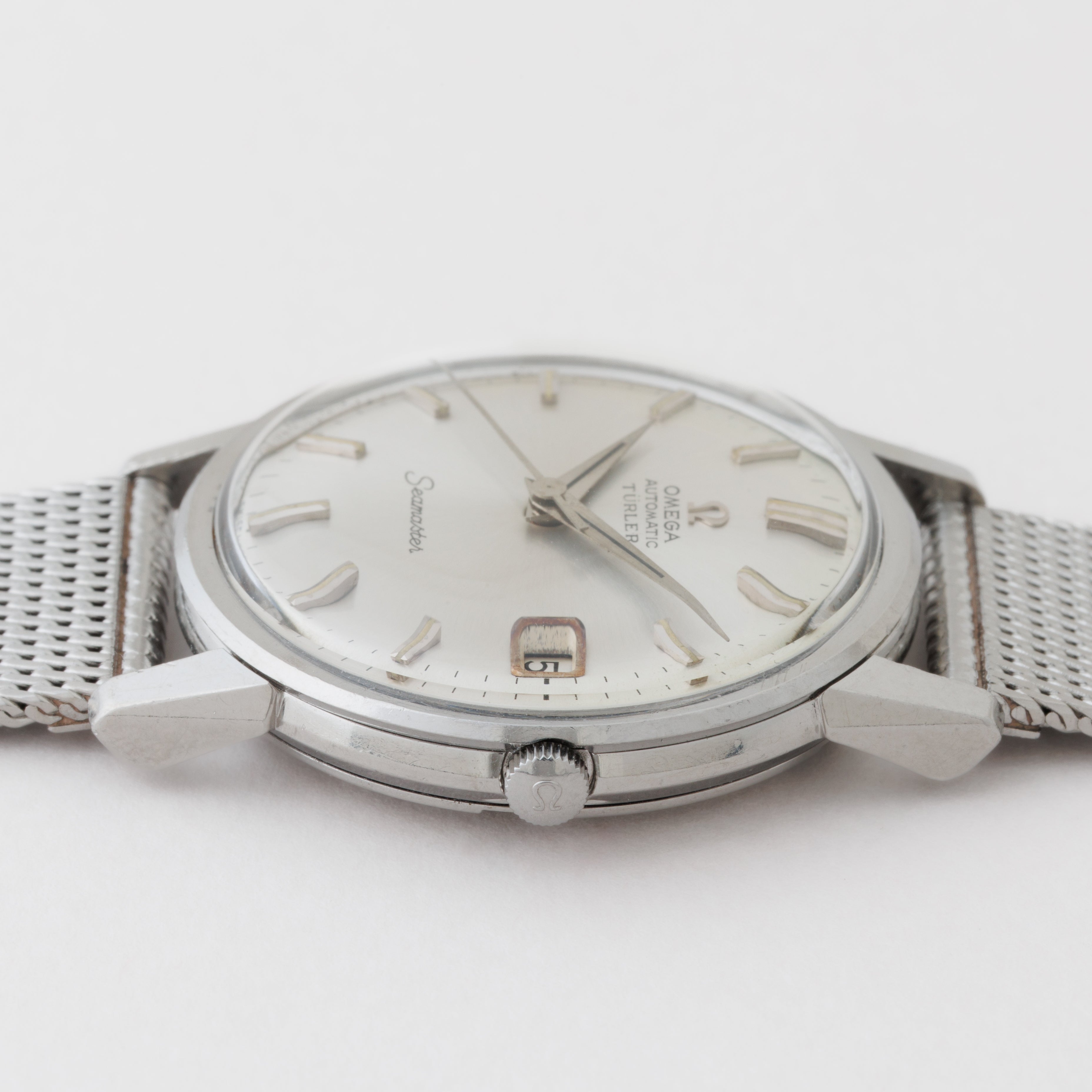 オメガ シーマスター チューラーWネーム 1965年製 Ref.166.003 純正メッシュブレス