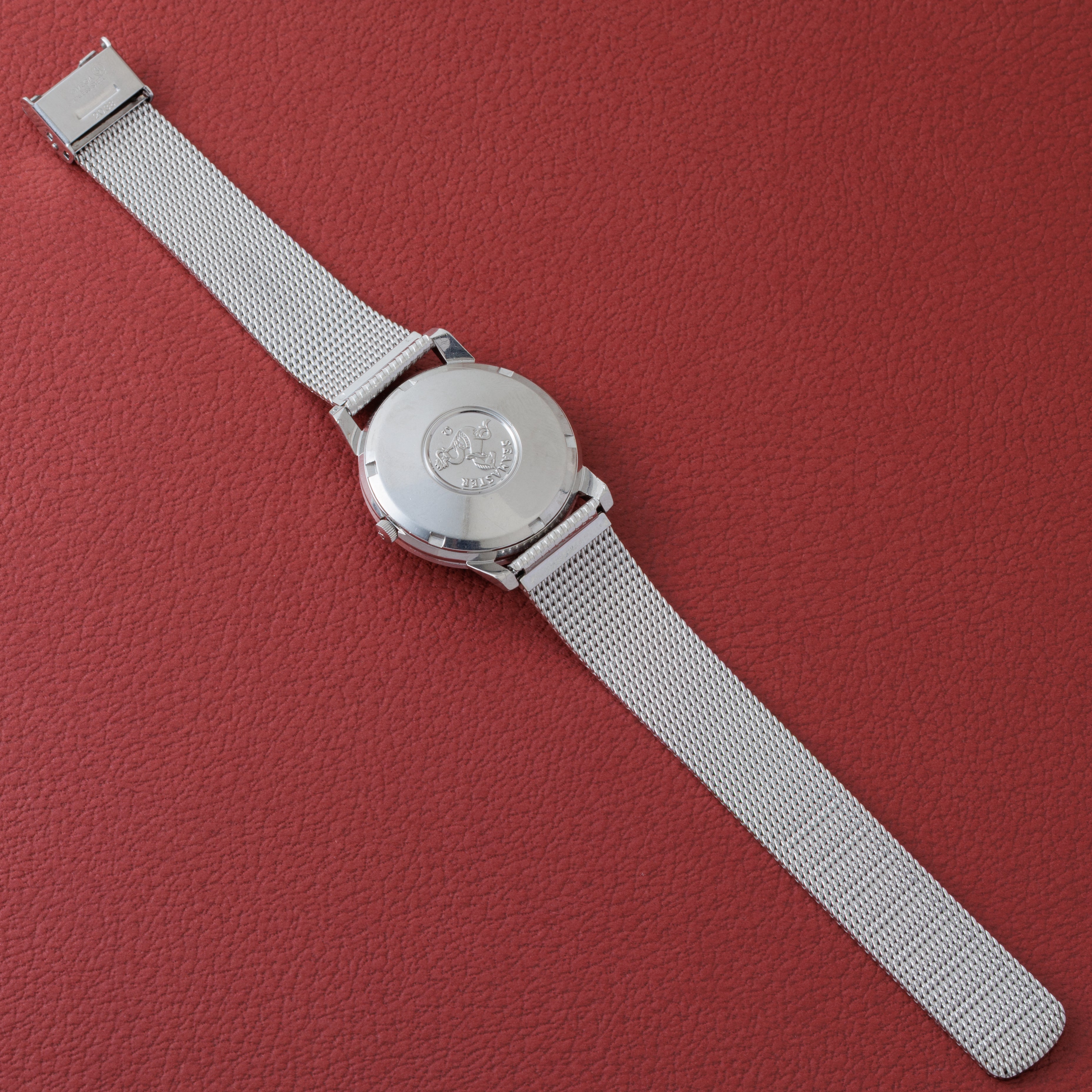 オメガ シーマスター チューラーWネーム 1965年製 Ref.166.003 純正メッシュブレス